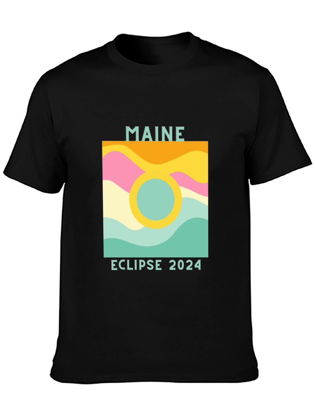 Maine Eclipse 2024 T-Shirt