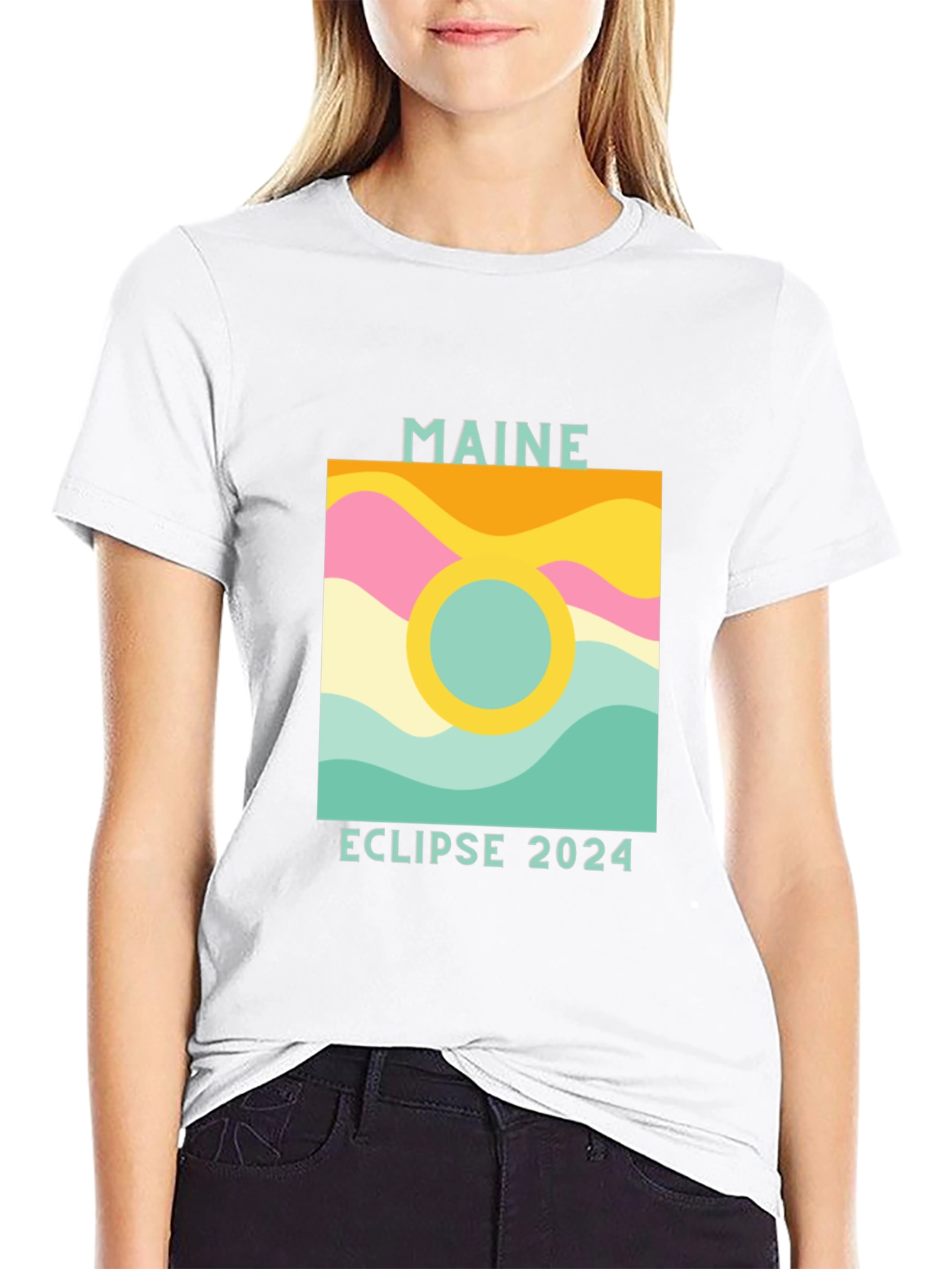 Maine Eclipse 2024 T-Shirt