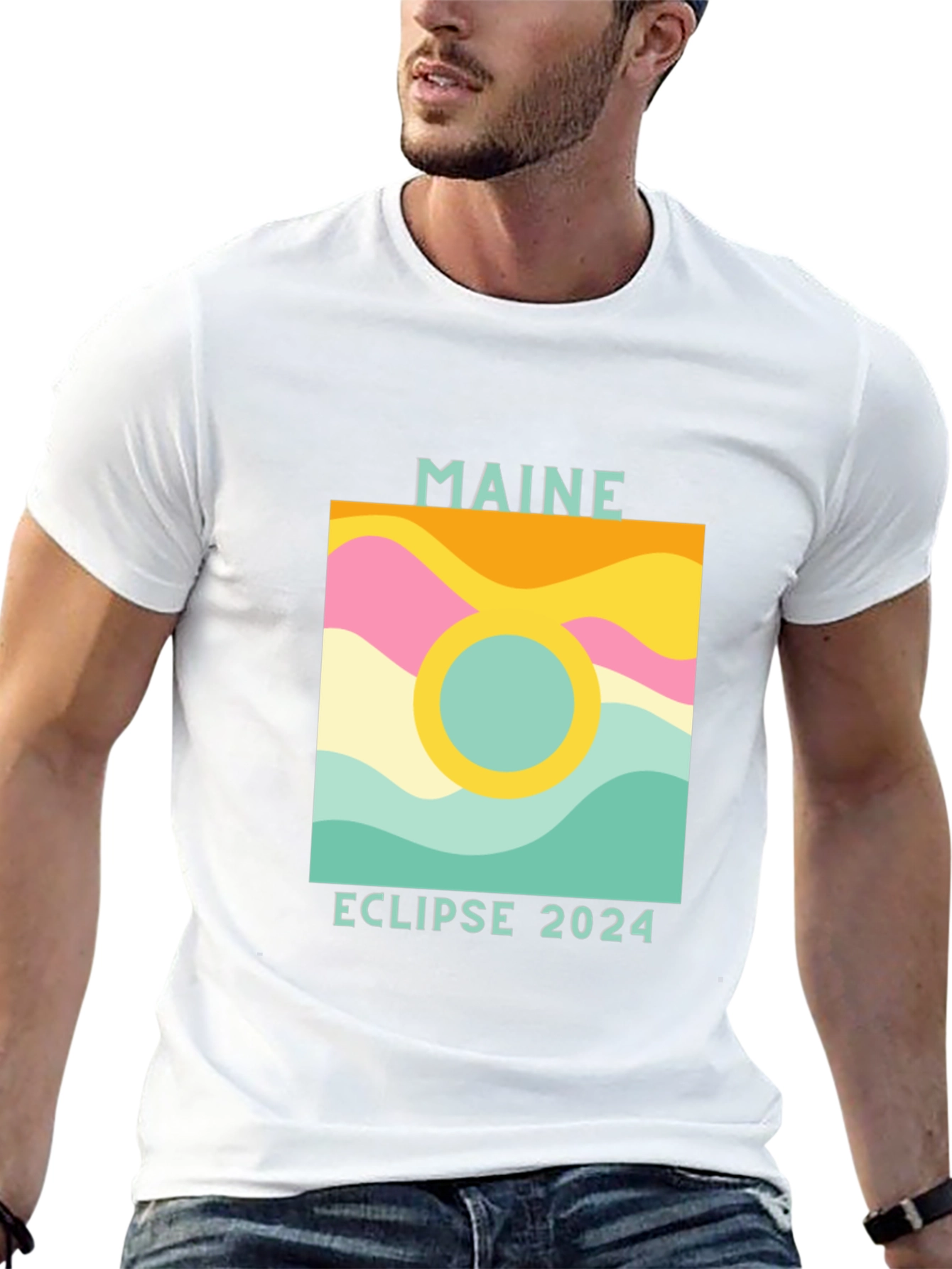 Maine Eclipse 2024 T-Shirt
