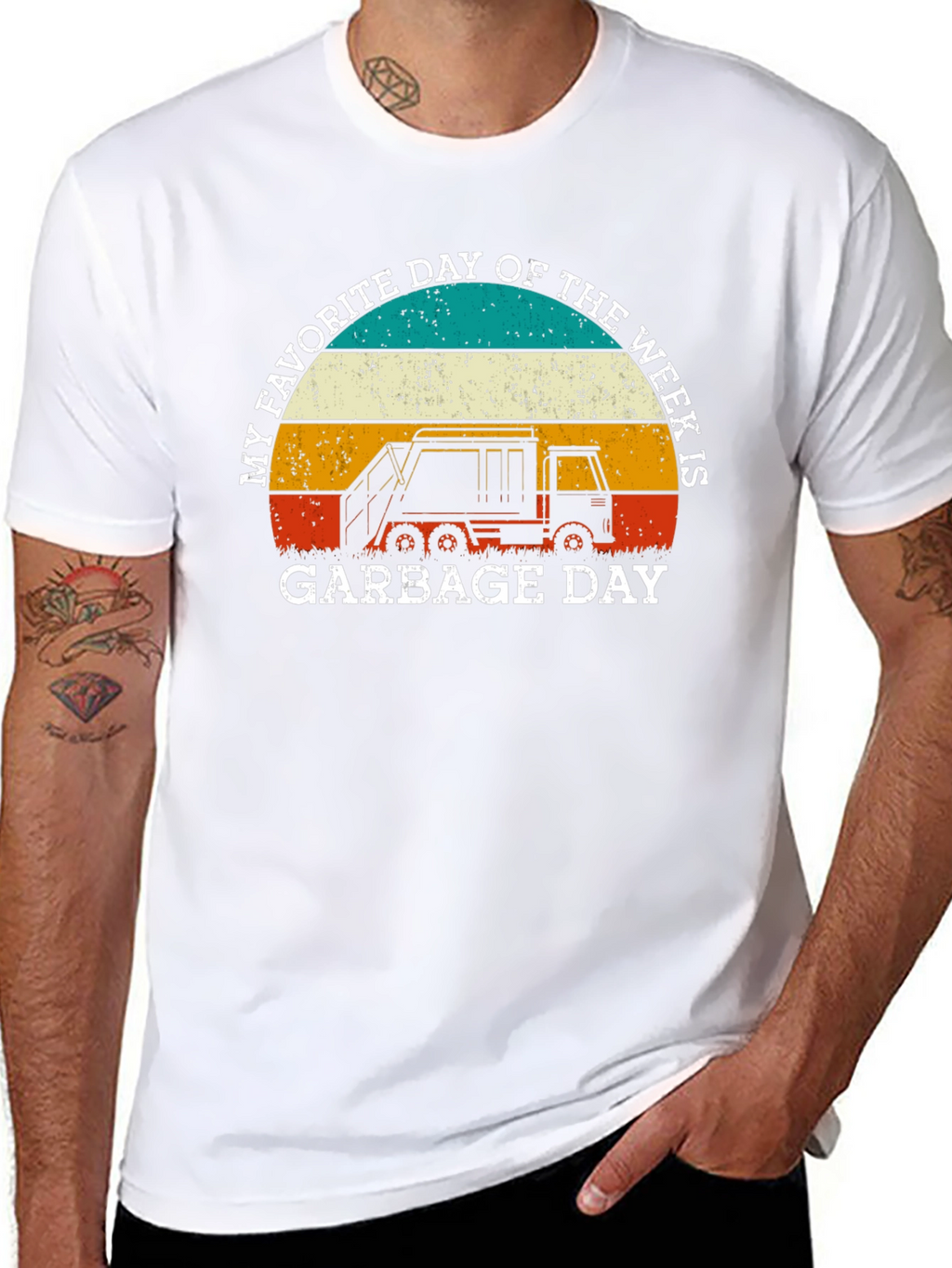 My Favorite Day Garbage Truck T-Shirt