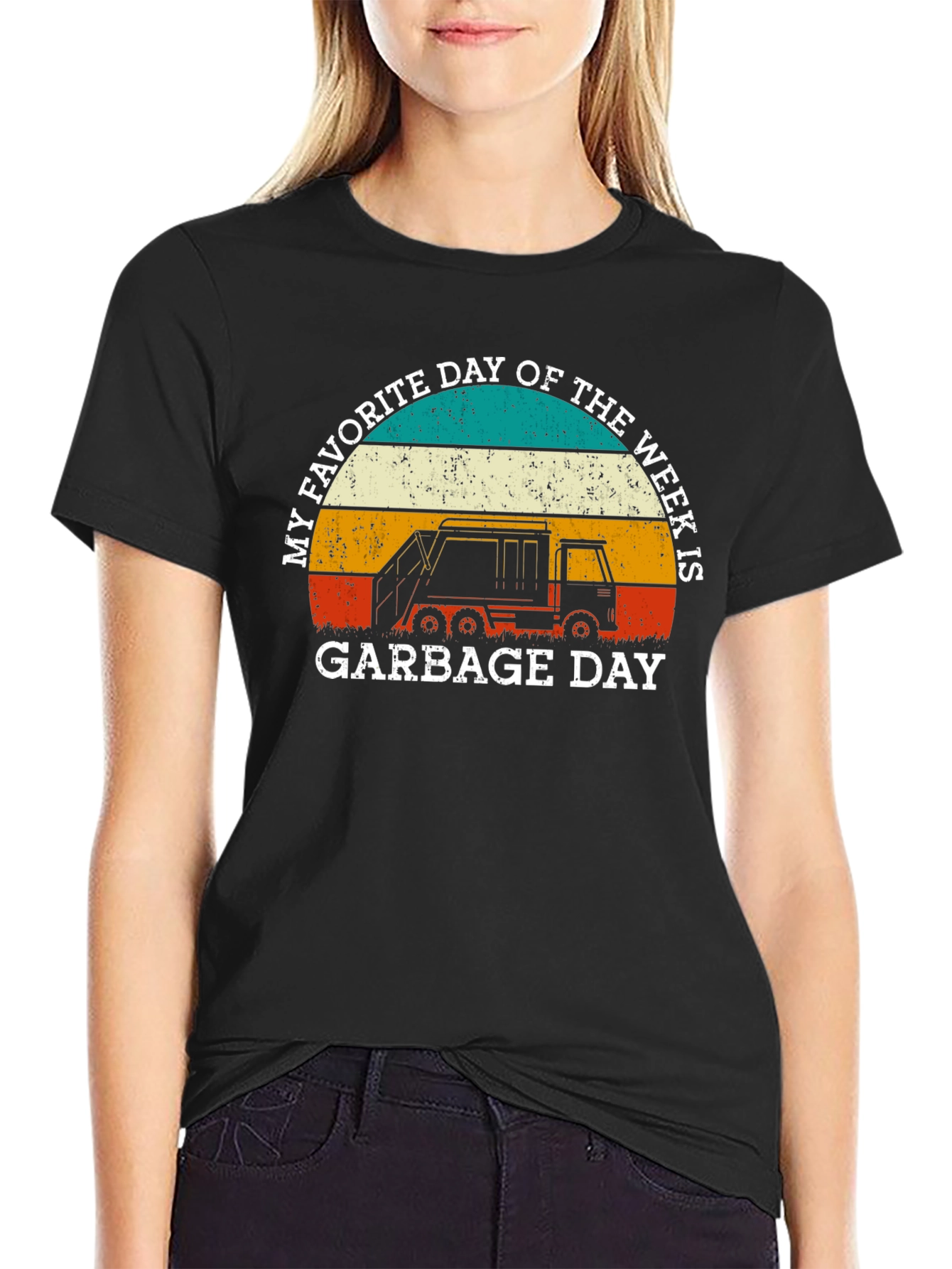 My Favorite Day Garbage Truck T-Shirt
