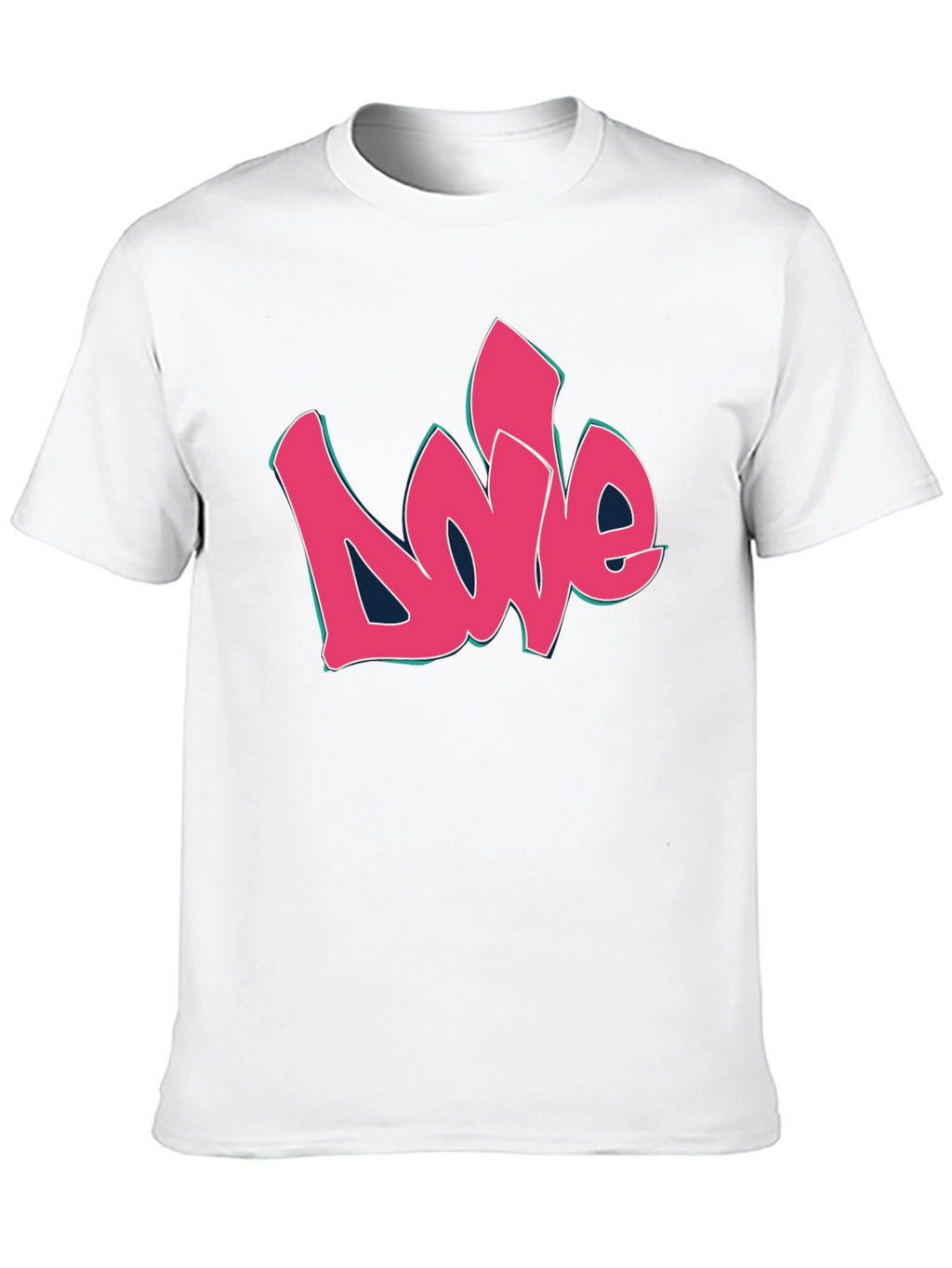 Love Graffiti Style Black Graphic Tee