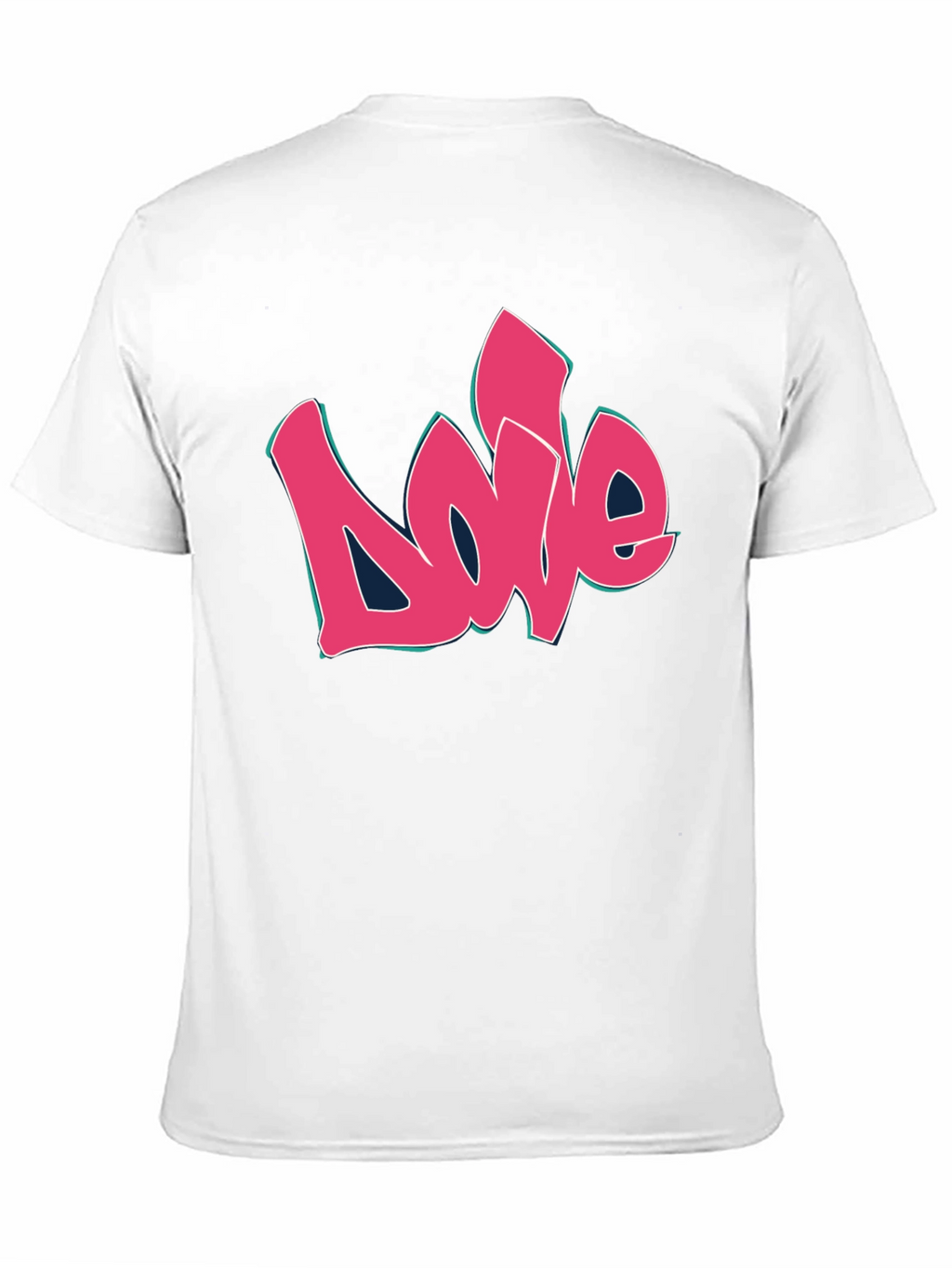 Love Graffiti Style Black Graphic Tee