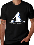 I Hate Mondays Cat T-Shirt