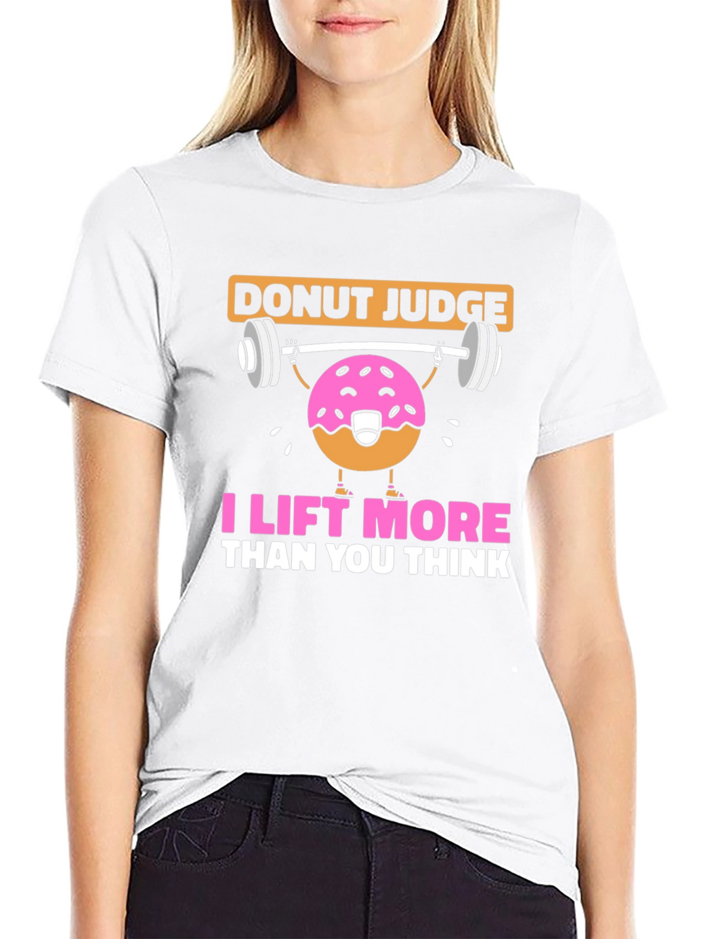 Donut Judge I Lift More T-Shirt