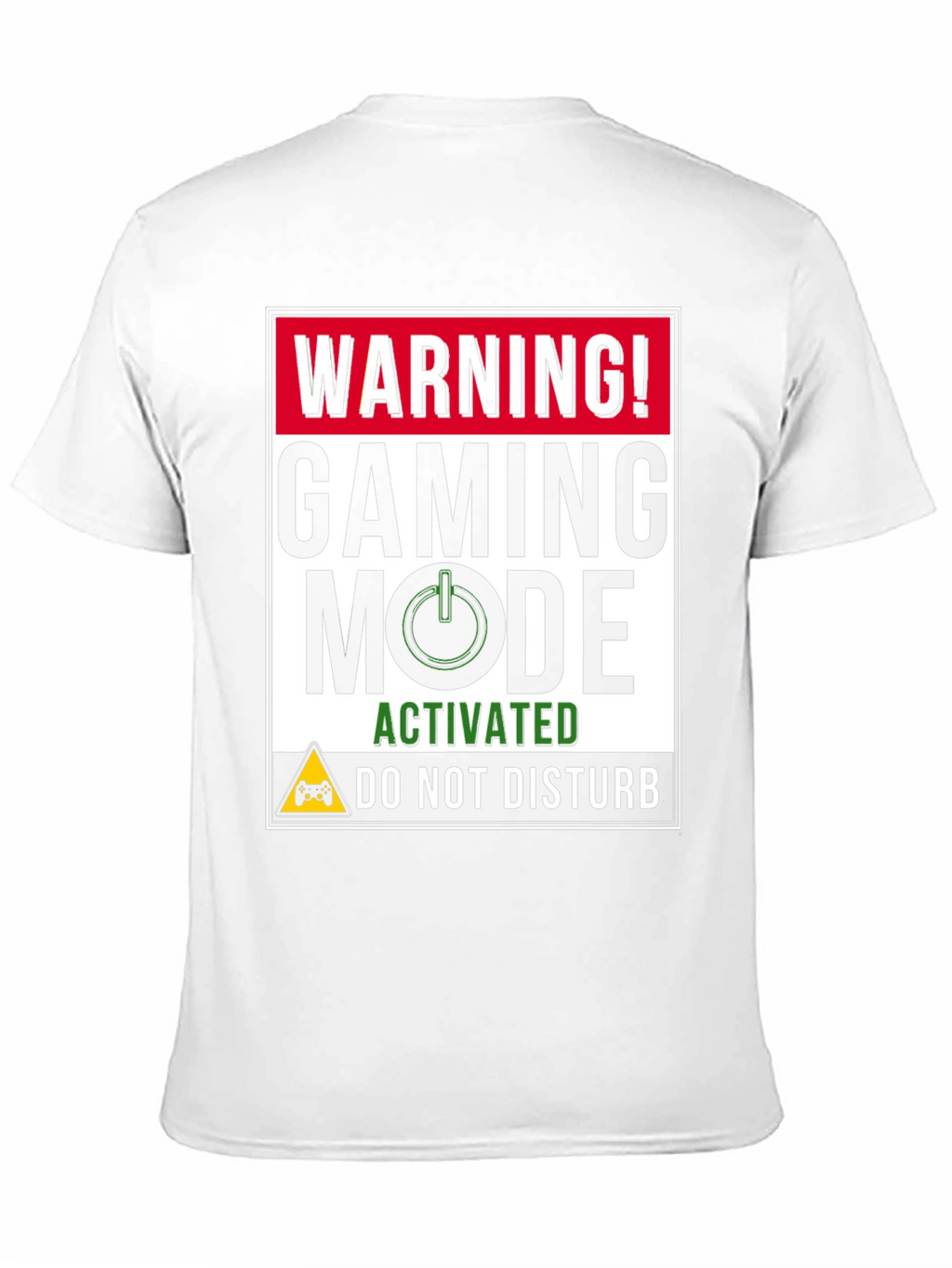 Gaming Mode Activated Black T-Shirt