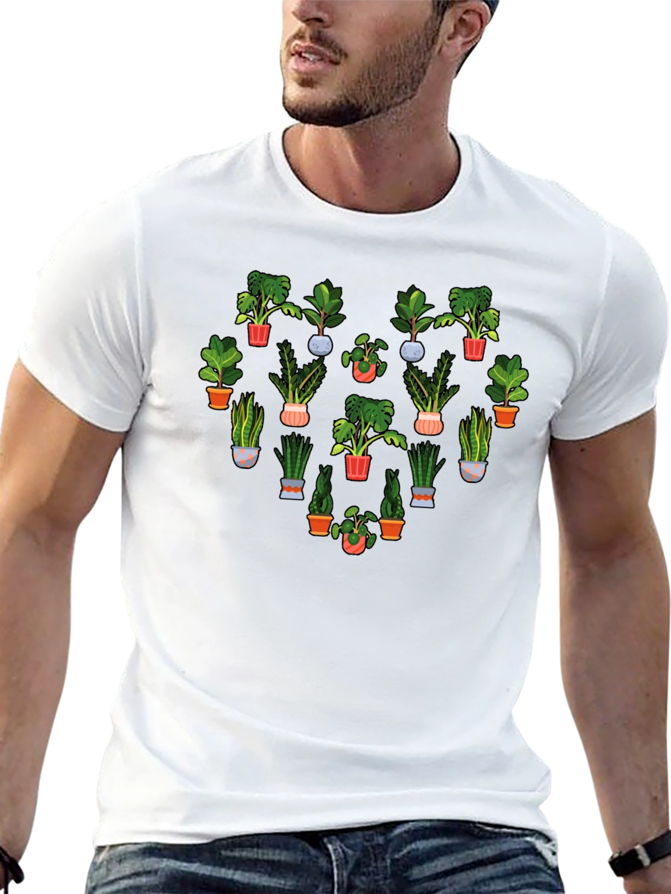 Plant Lover Heart T-Shirt - Stylish & Unique Design