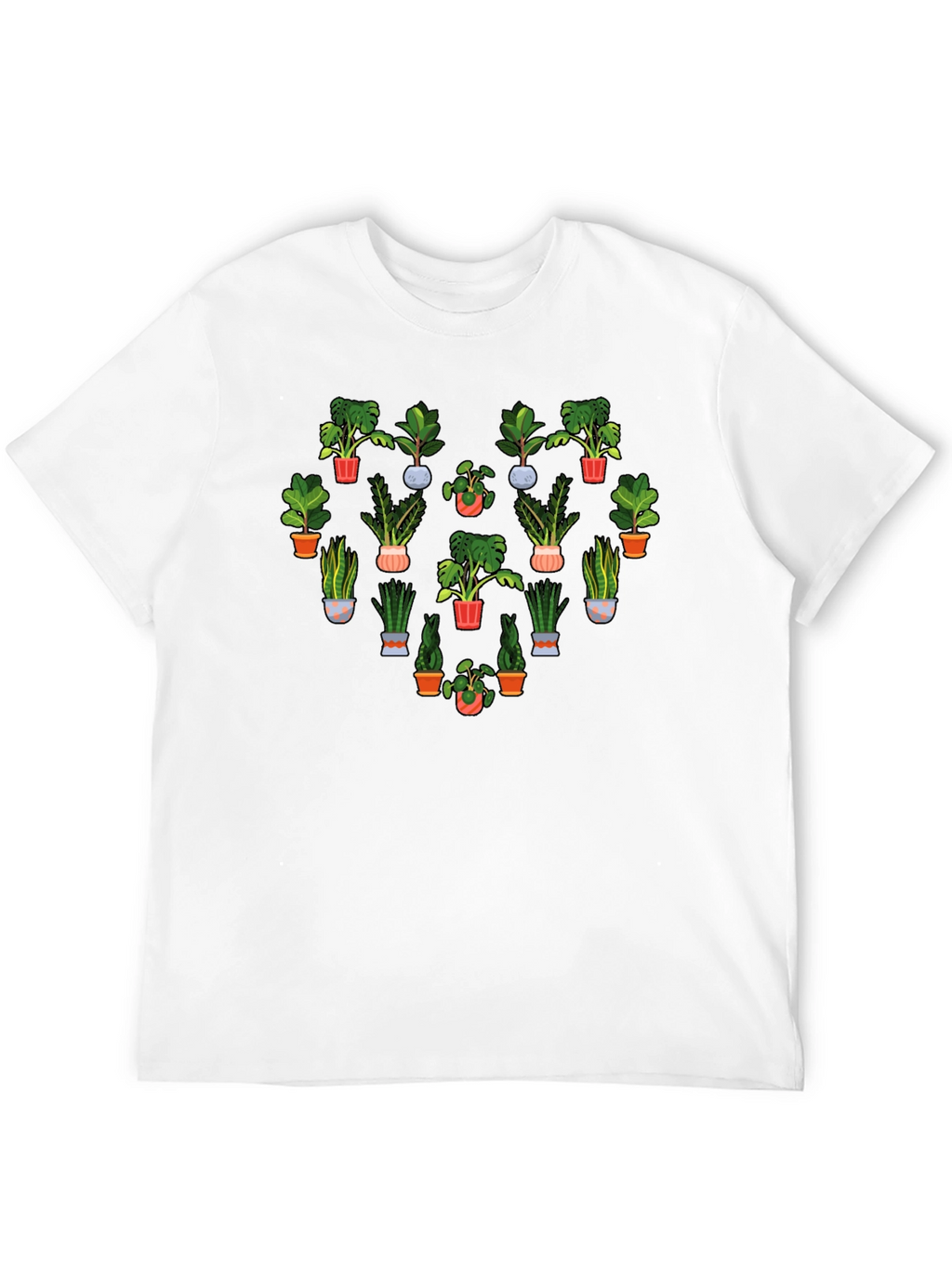 Plant Lover Heart T-Shirt - Stylish & Unique Design