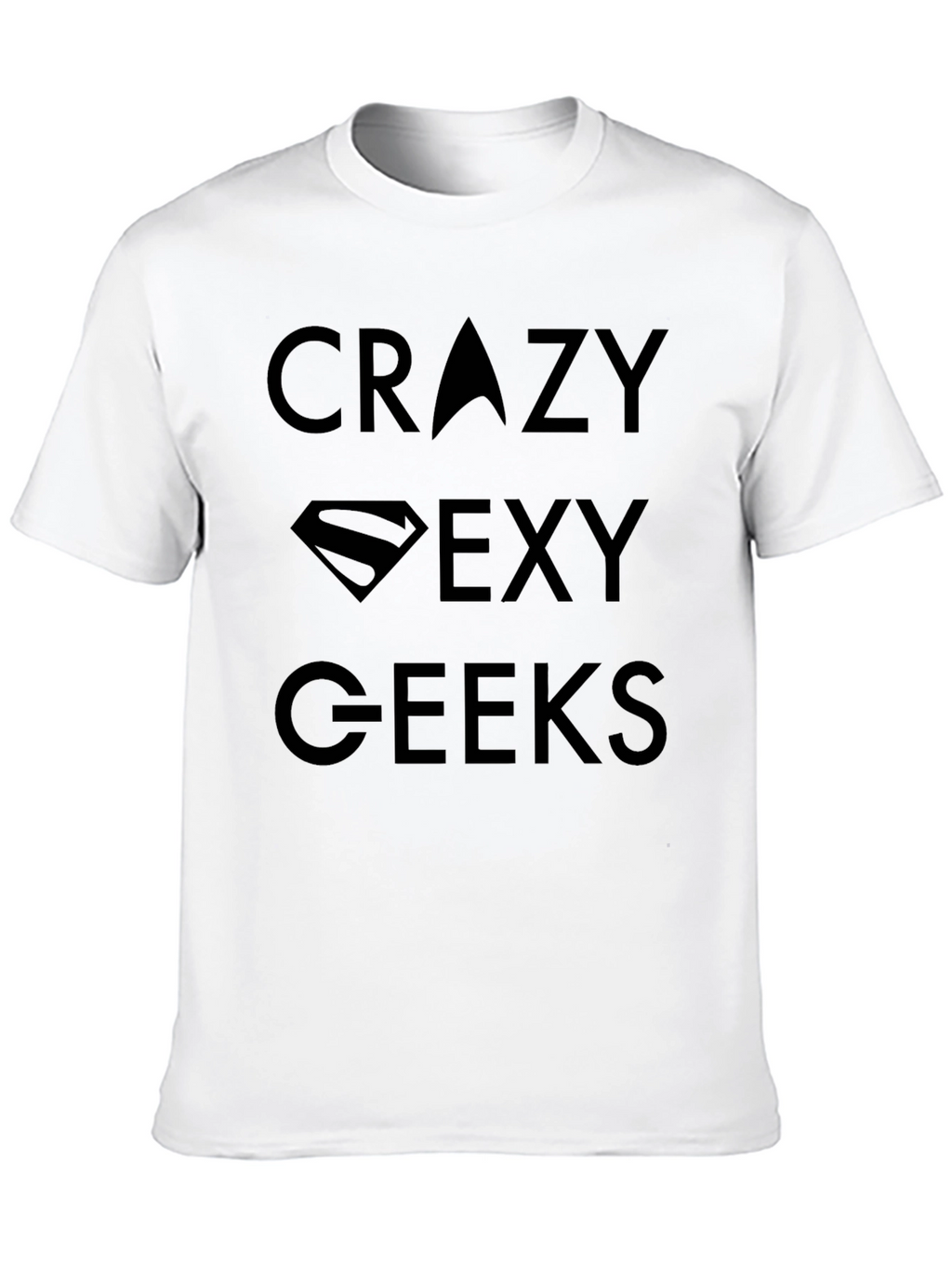 Crazy Sexy Geeks T-Shirt - Black