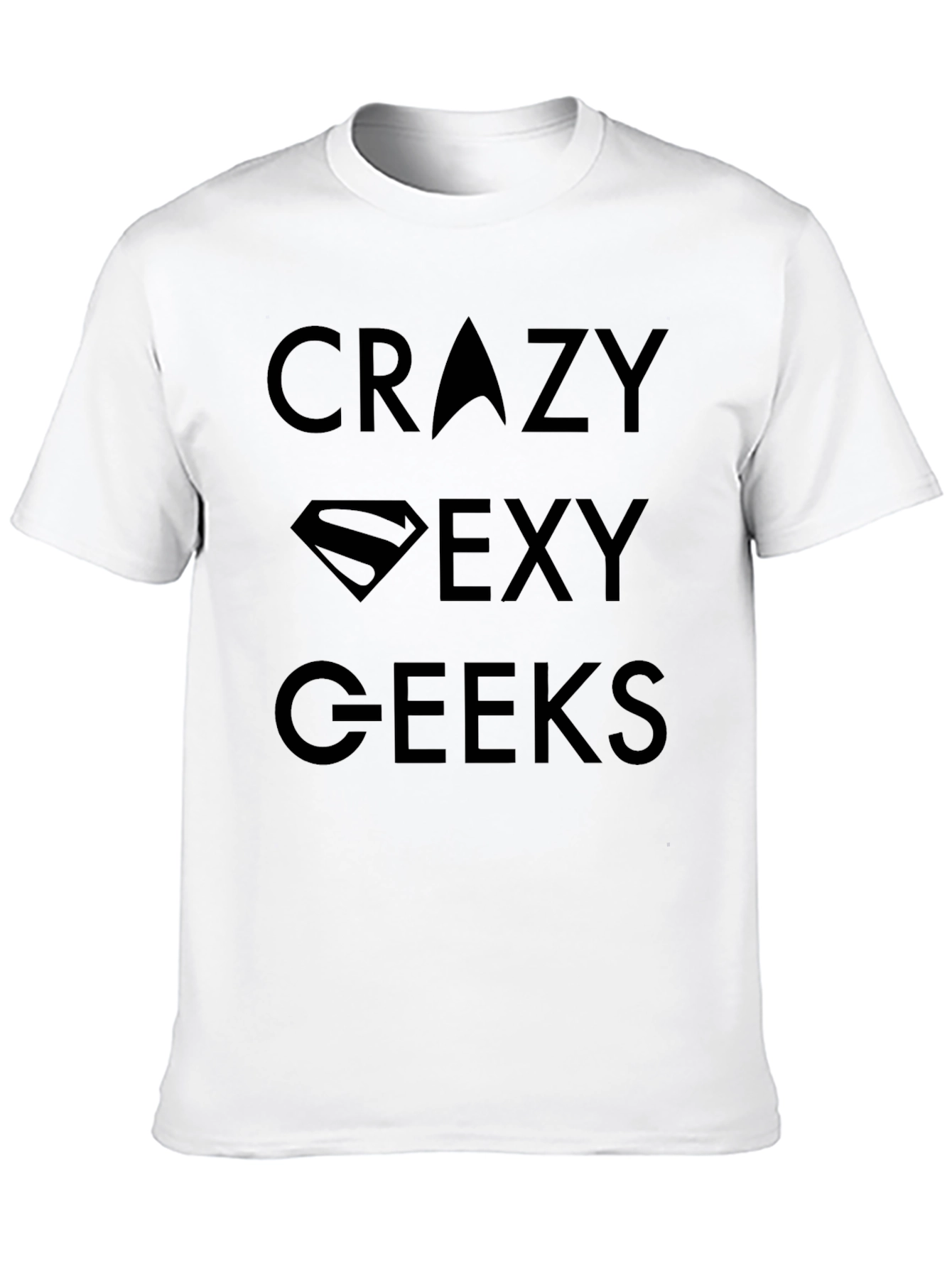 Crazy Sexy Geeks T-Shirt - Black