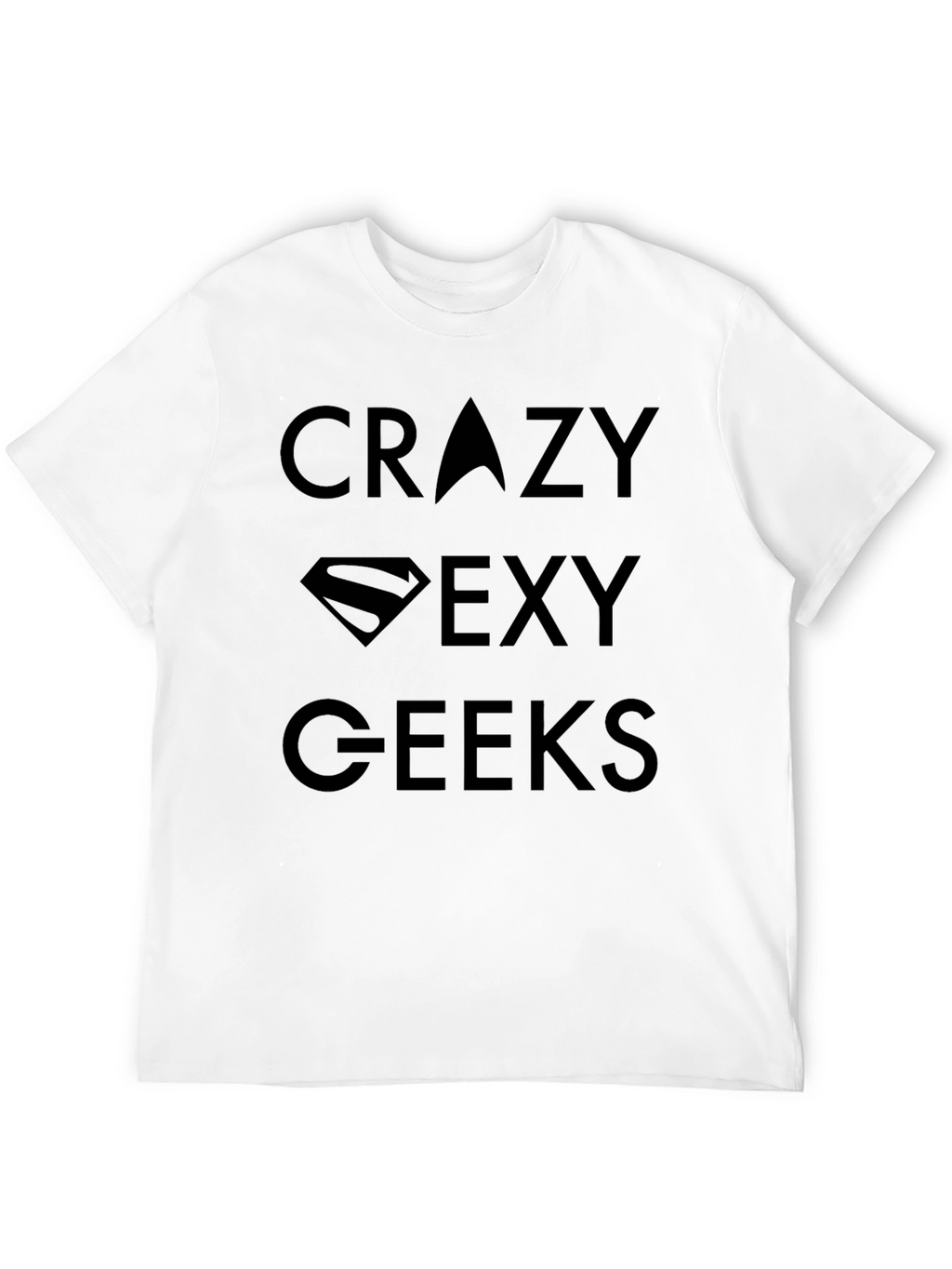 Crazy Sexy Geeks T-Shirt - Black