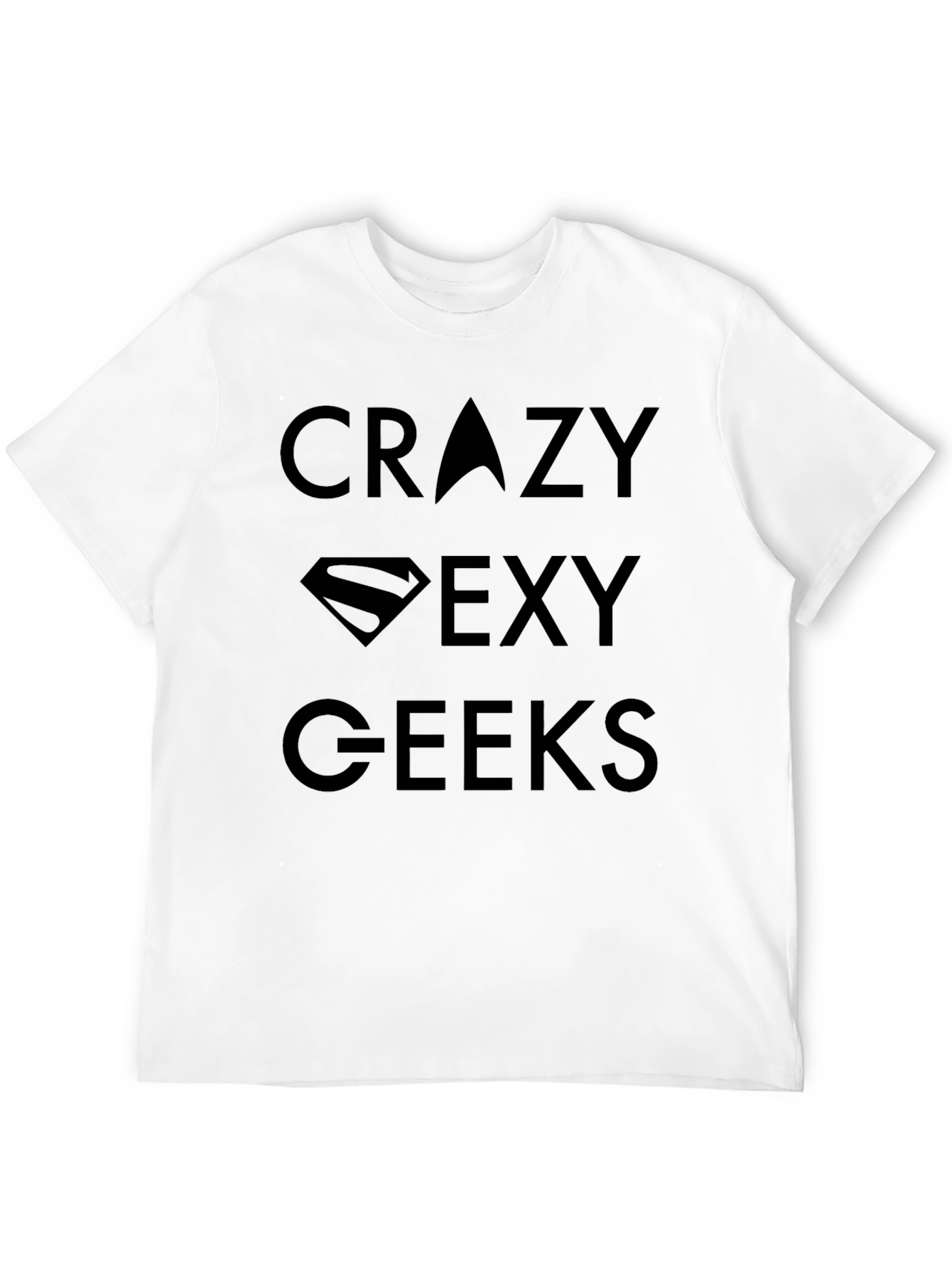 Crazy Sexy Geeks T-Shirt - Black