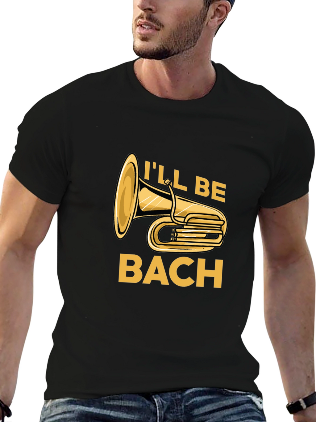 Ill Be Bach Tuba Player T-Shirt