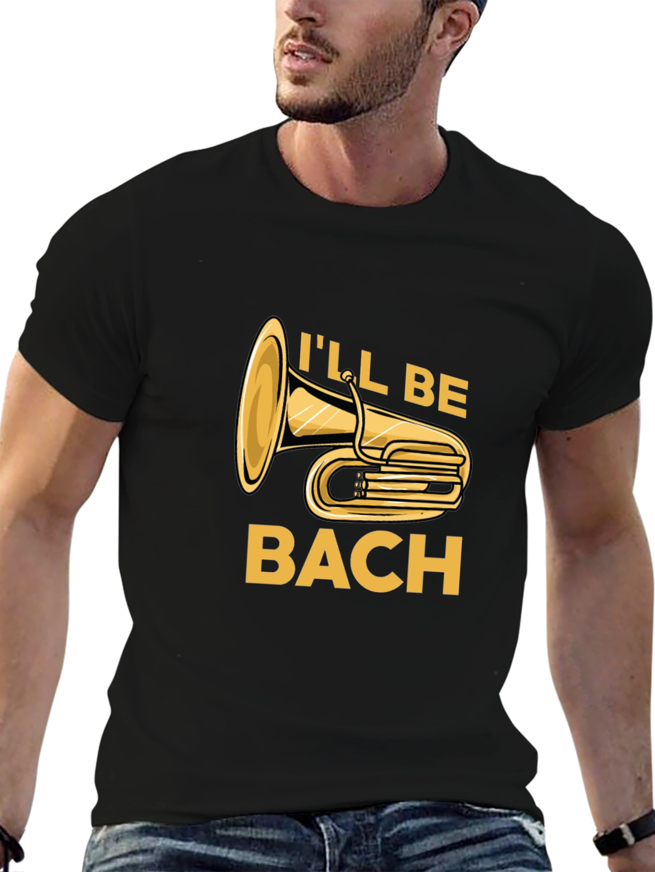 Ill Be Bach Tuba Player T-Shirt