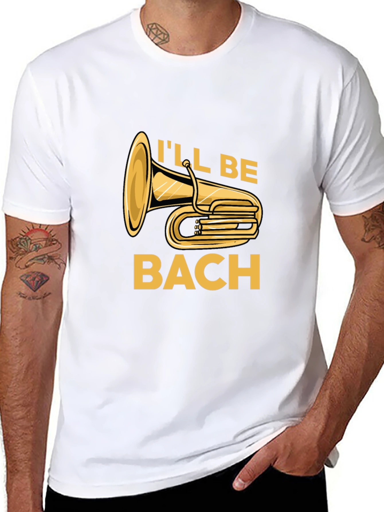 Ill Be Bach Tuba Player T-Shirt