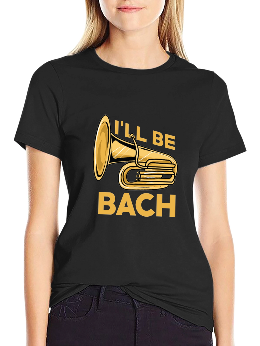Ill Be Bach Tuba Player T-Shirt