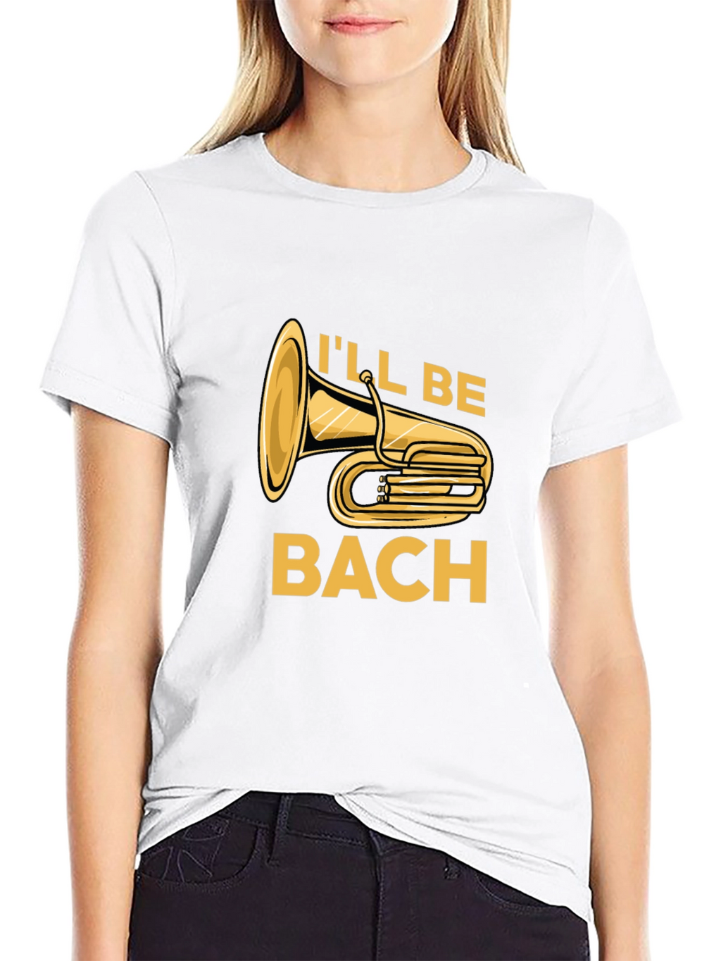 Ill Be Bach Tuba Player T-Shirt