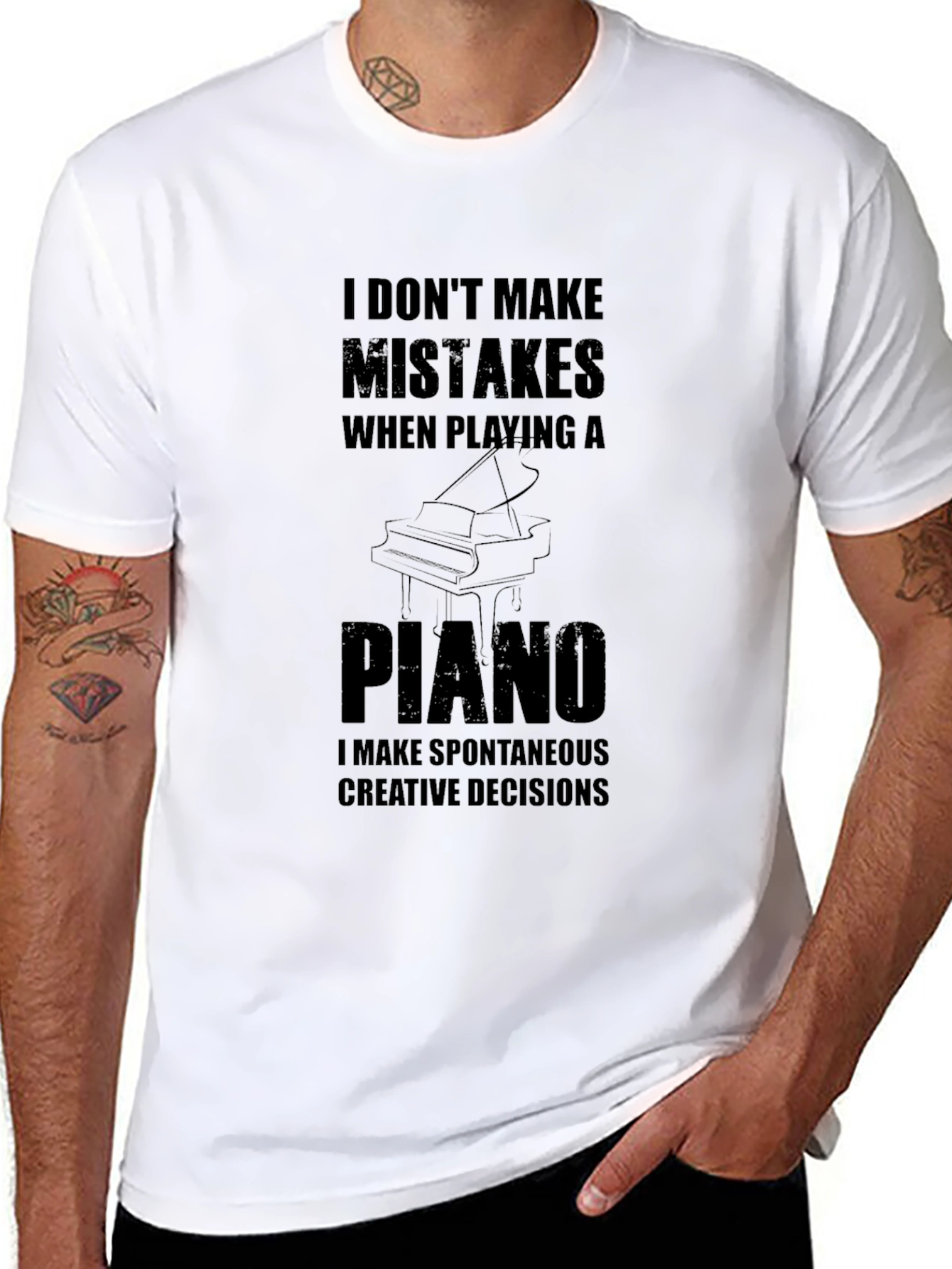 Piano Player T-Shirt - Funny Musician Gift