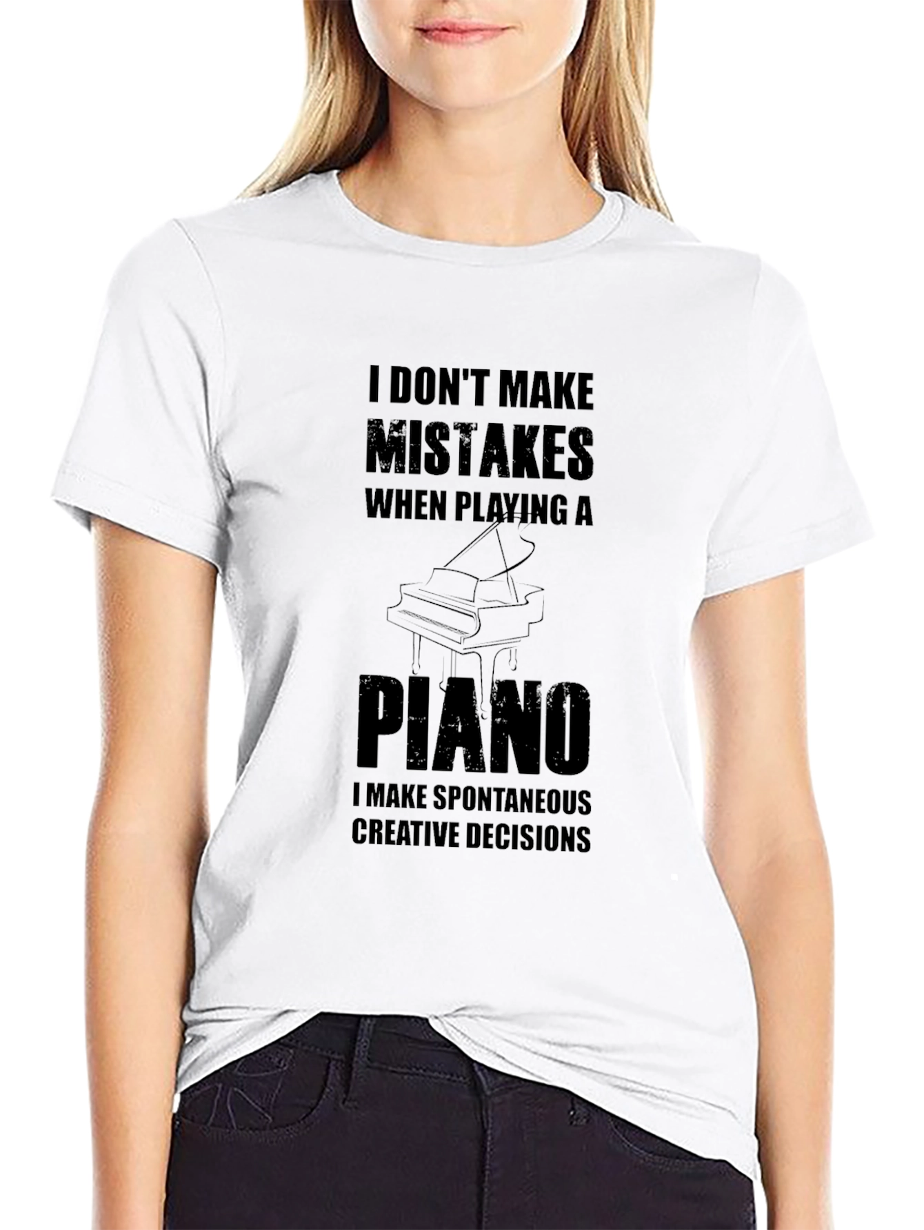 Piano Player T-Shirt - Funny Musician Gift