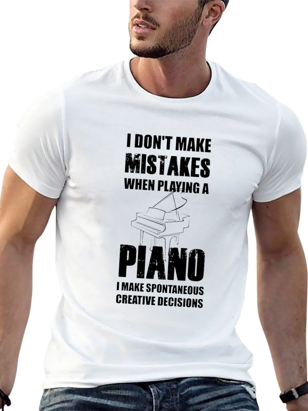 Piano Player T-Shirt - Funny Musician Gift