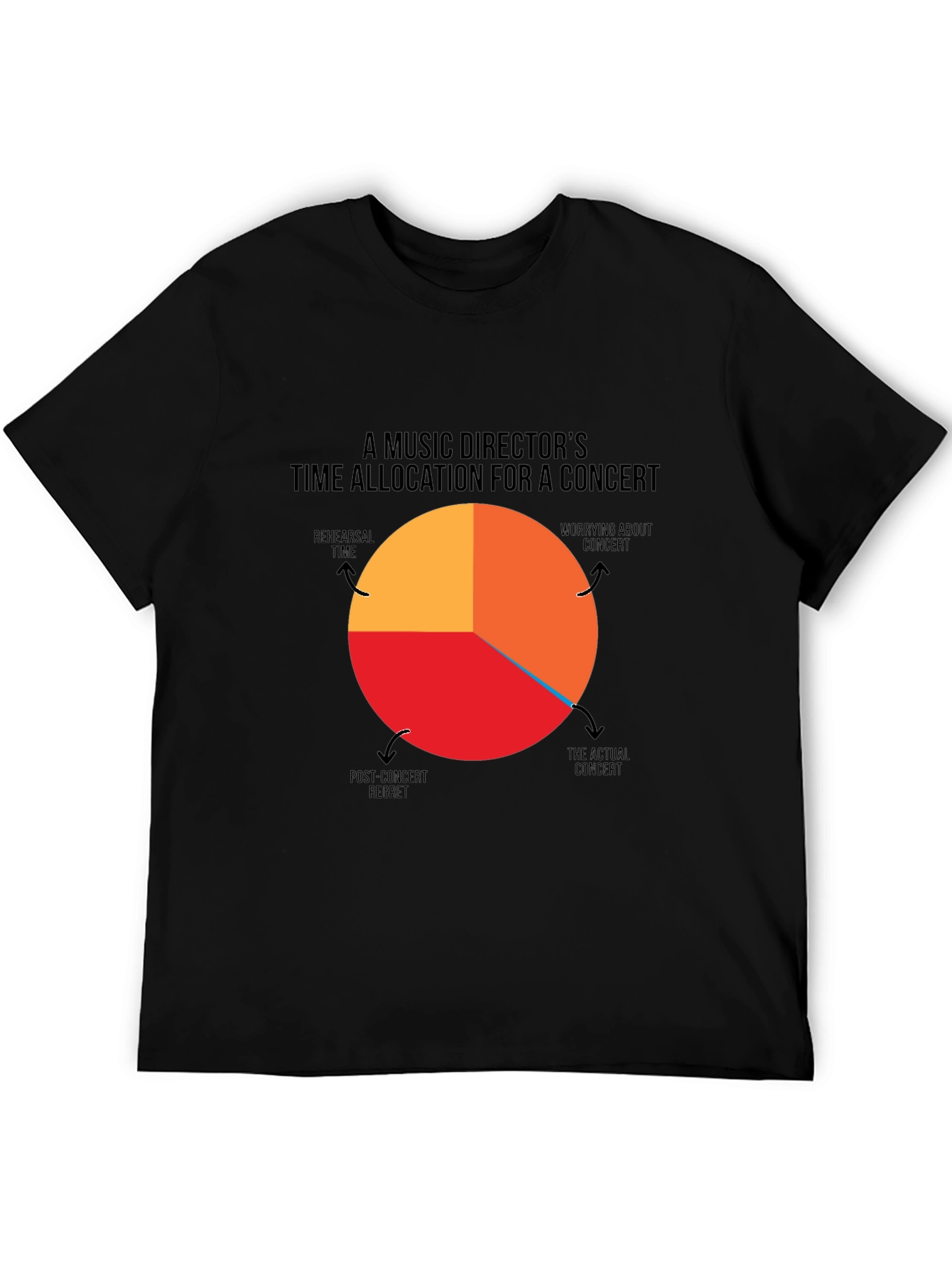 Music Director Time Allocation Concert T-Shirt
