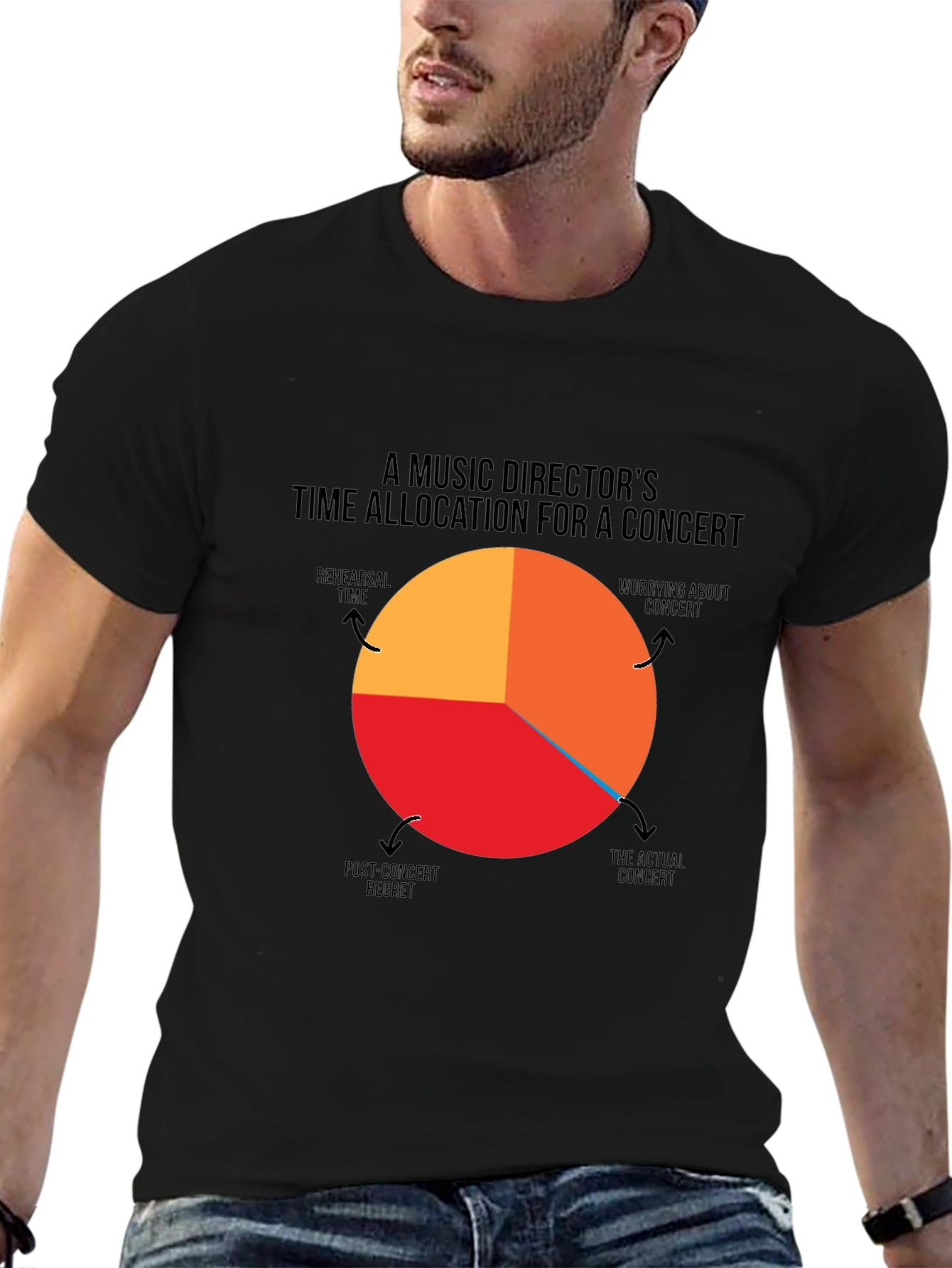 Music Director Time Allocation Concert T-Shirt