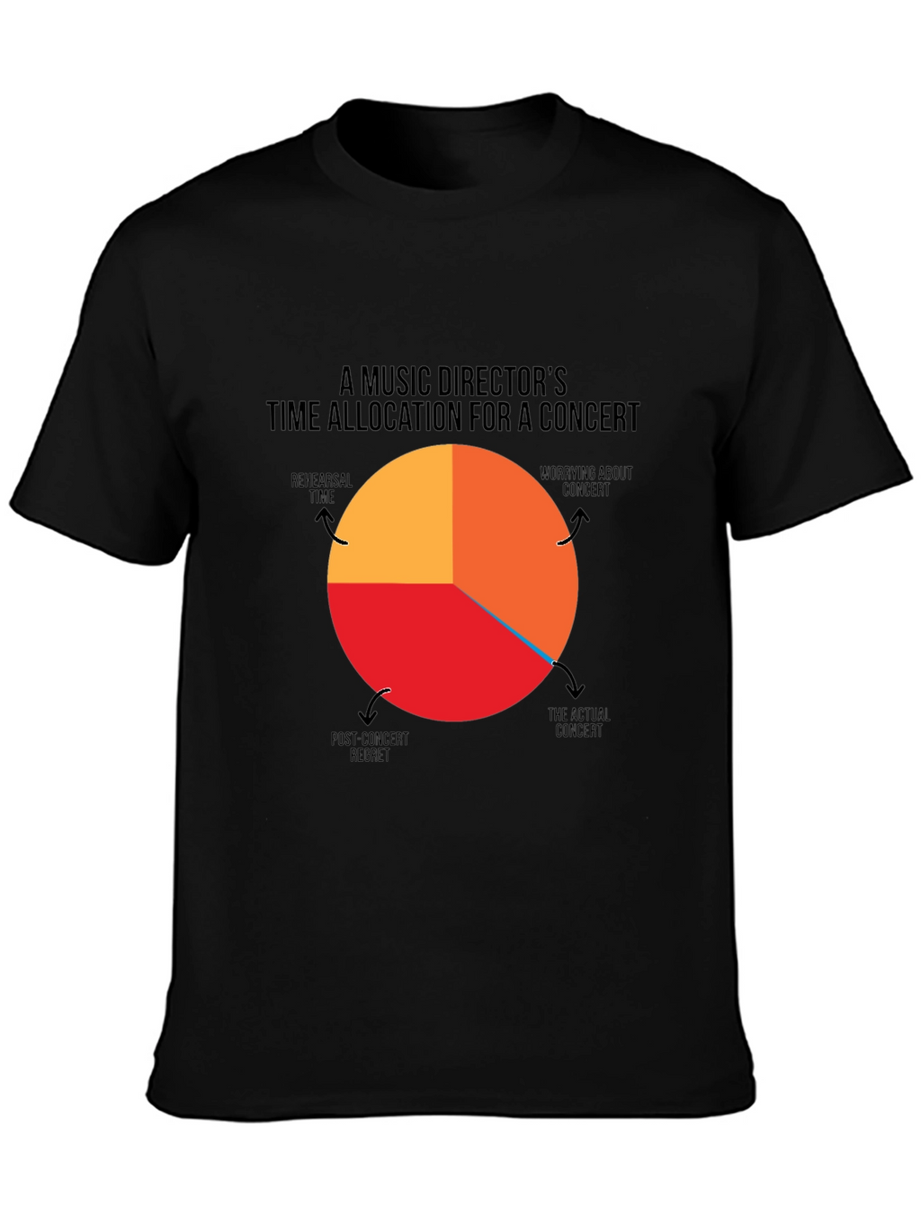Music Director Time Allocation Concert T-Shirt