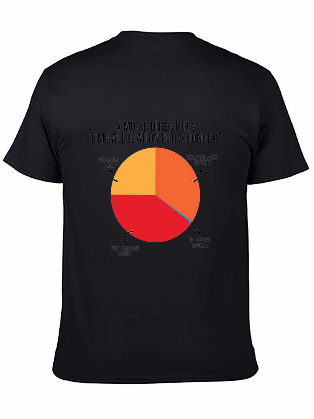Music Director Time Allocation Concert T-Shirt