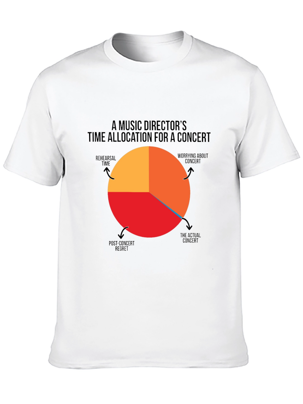Music Director Time Allocation Concert T-Shirt