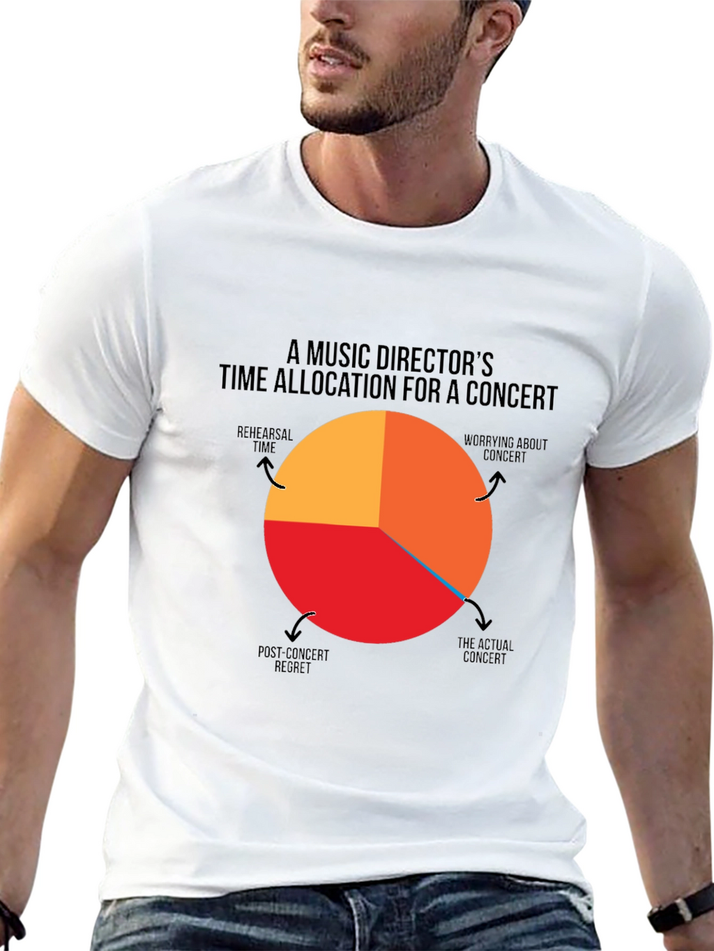 Music Director Time Allocation Concert T-Shirt