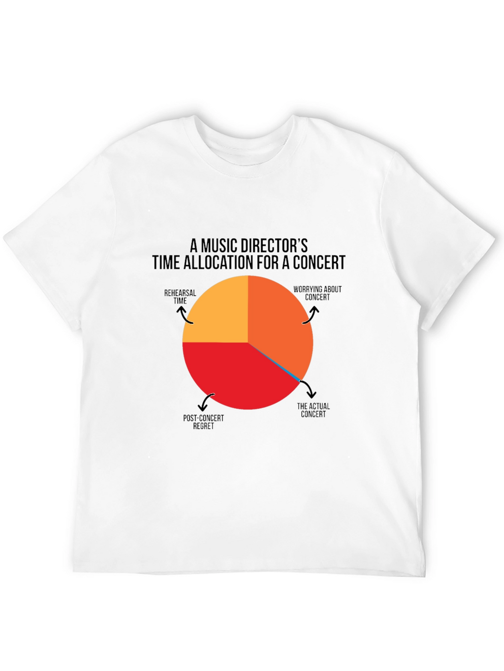 Music Director Time Allocation Concert T-Shirt