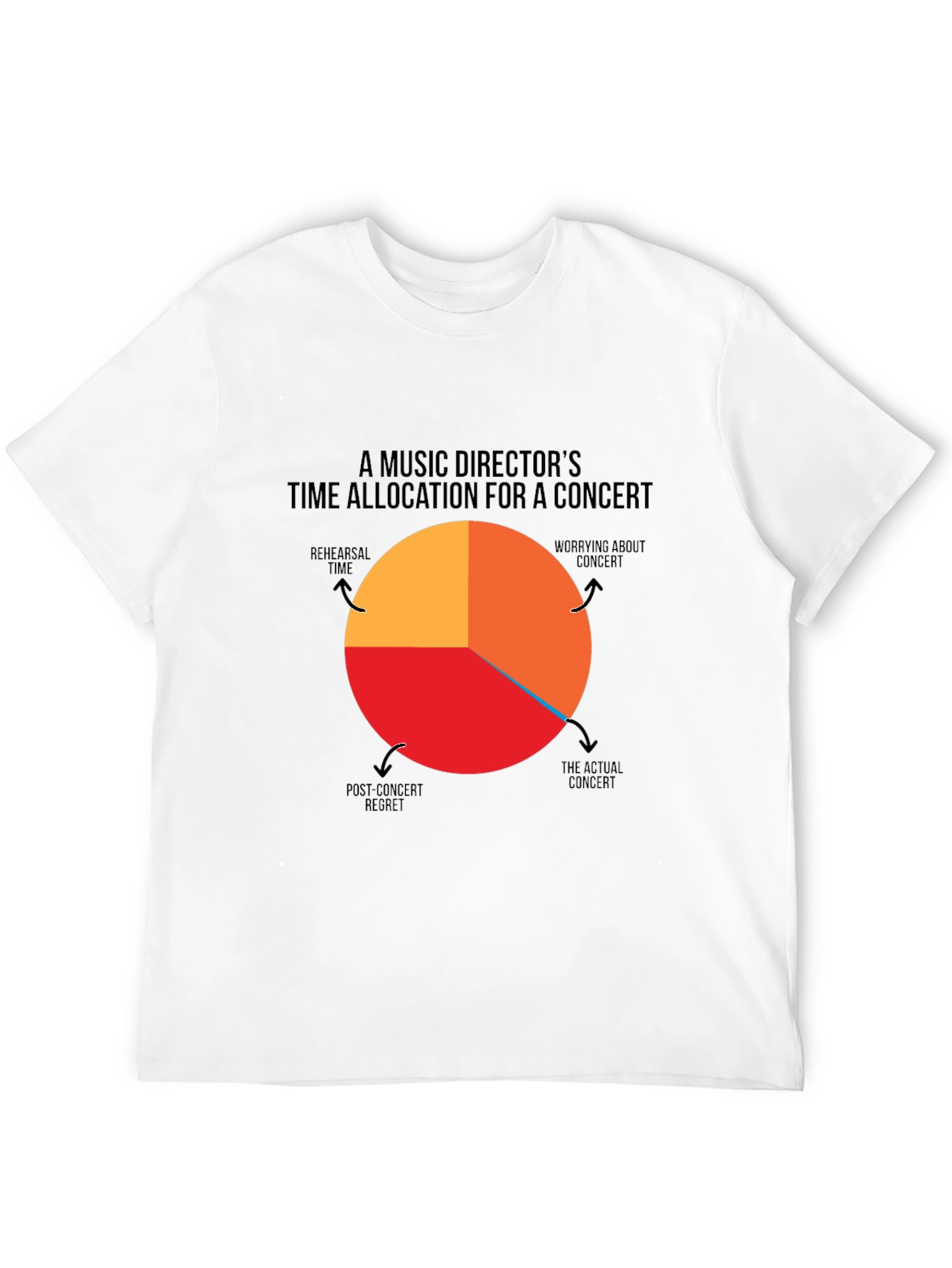 Music Director Time Allocation Concert T-Shirt