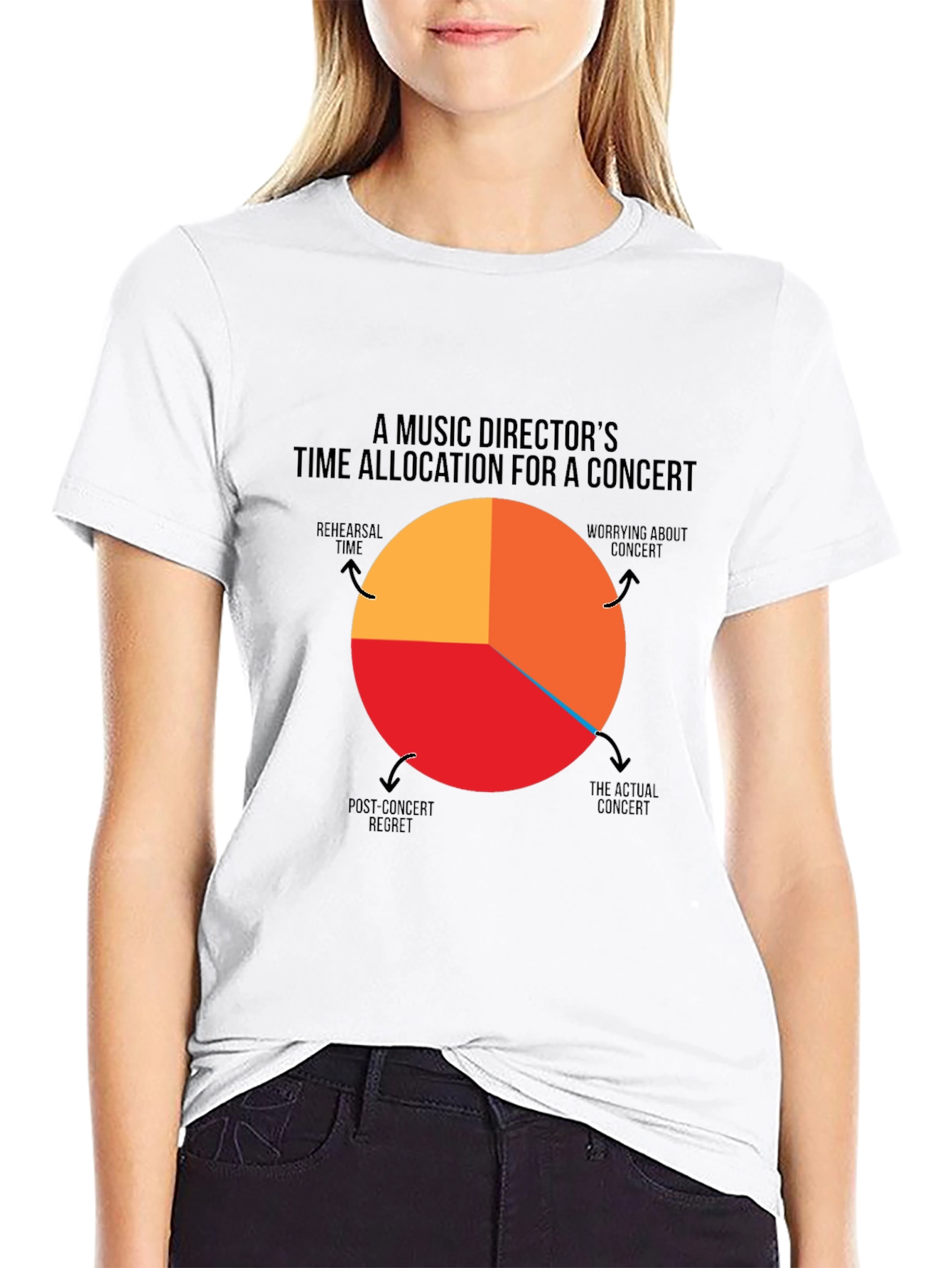Music Director Time Allocation Concert T-Shirt