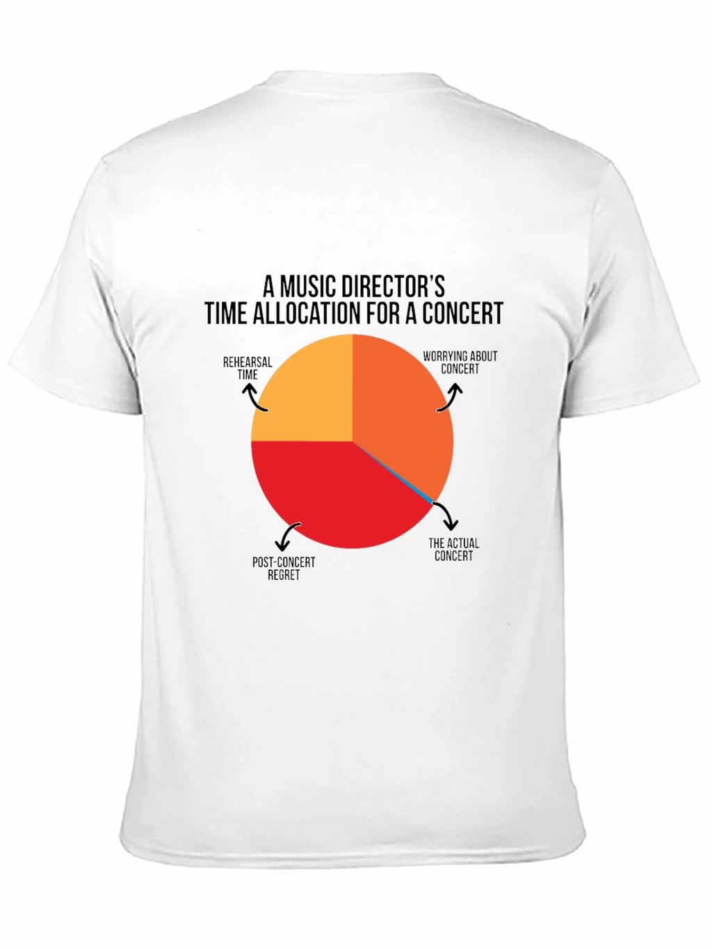 Music Director Time Allocation Concert T-Shirt