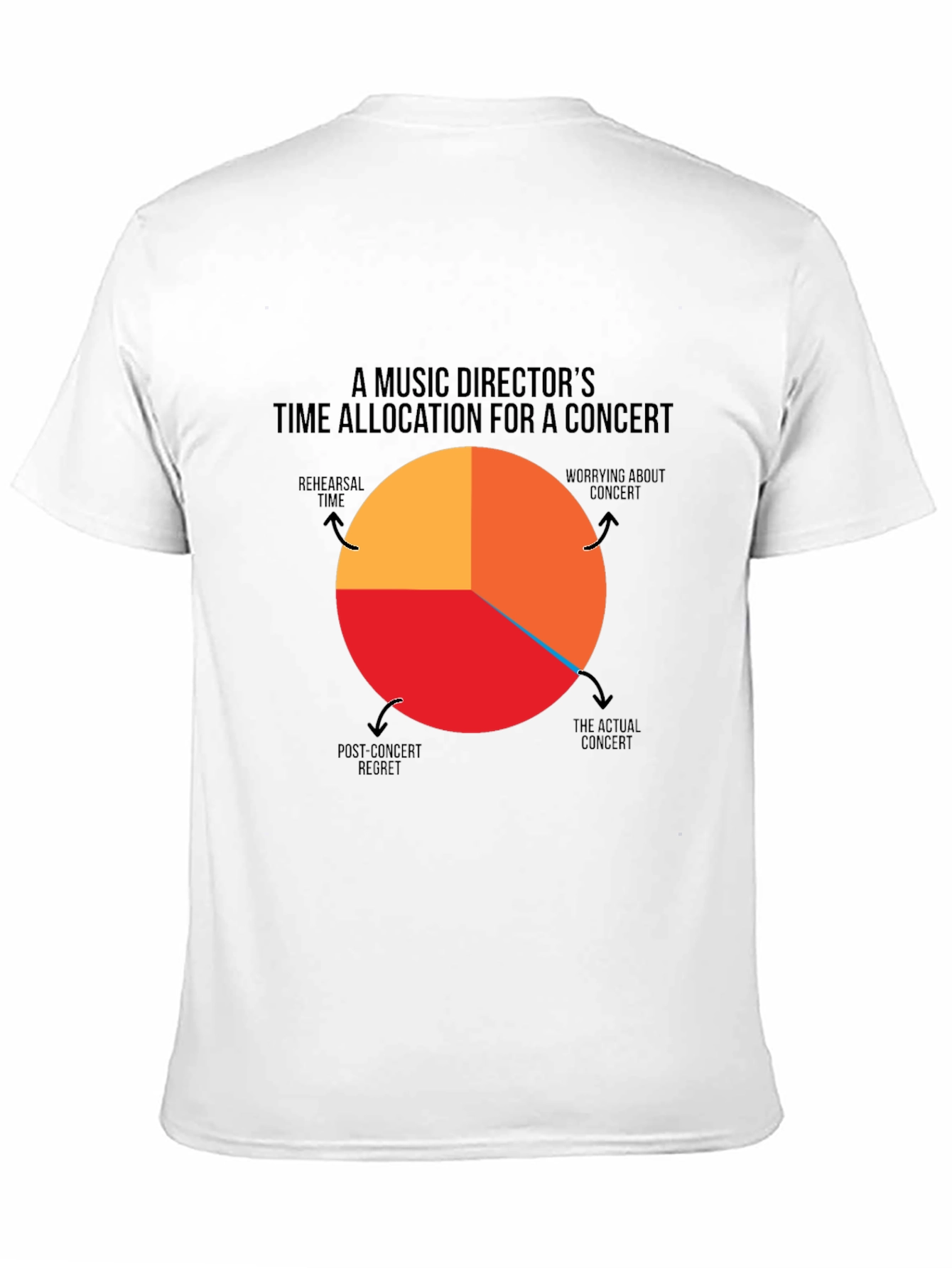 Music Director Time Allocation Concert T-Shirt