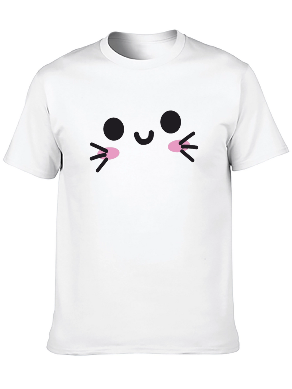 Kawaii Face Black Tee