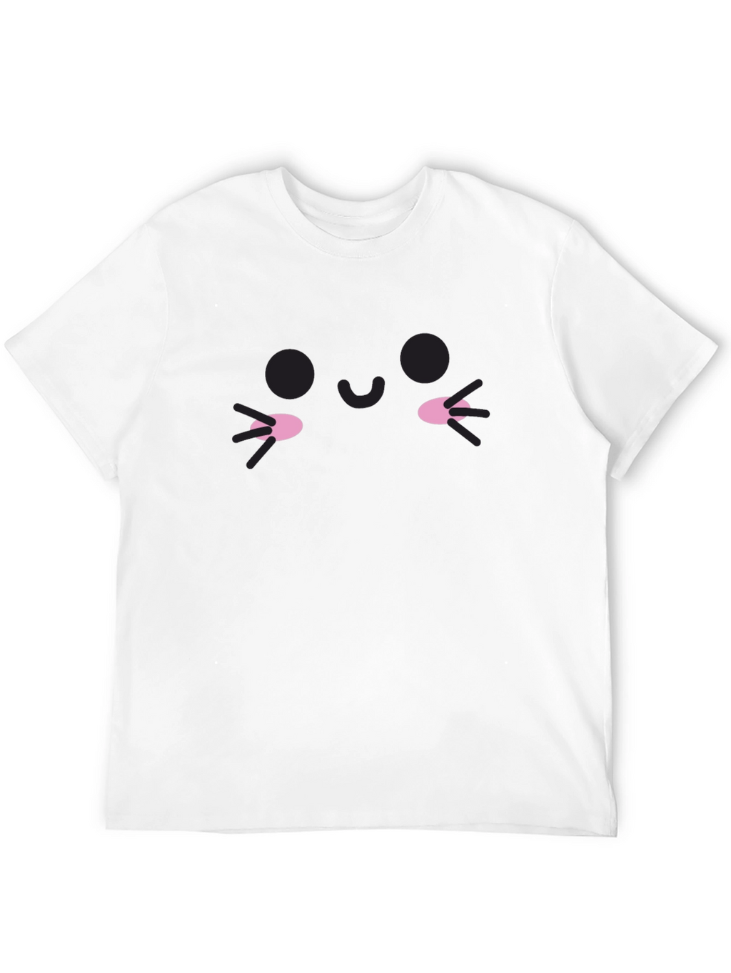 Kawaii Face Black Tee