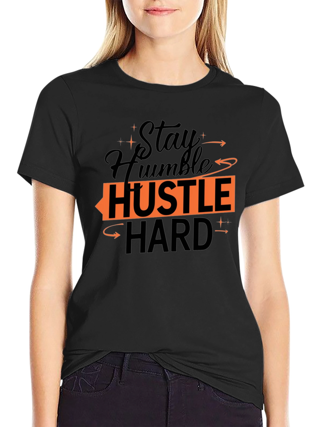 Stay Humble Hustle Hard Graphic Tee