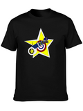 Novelty Star Cannon Graphic T-Shirt