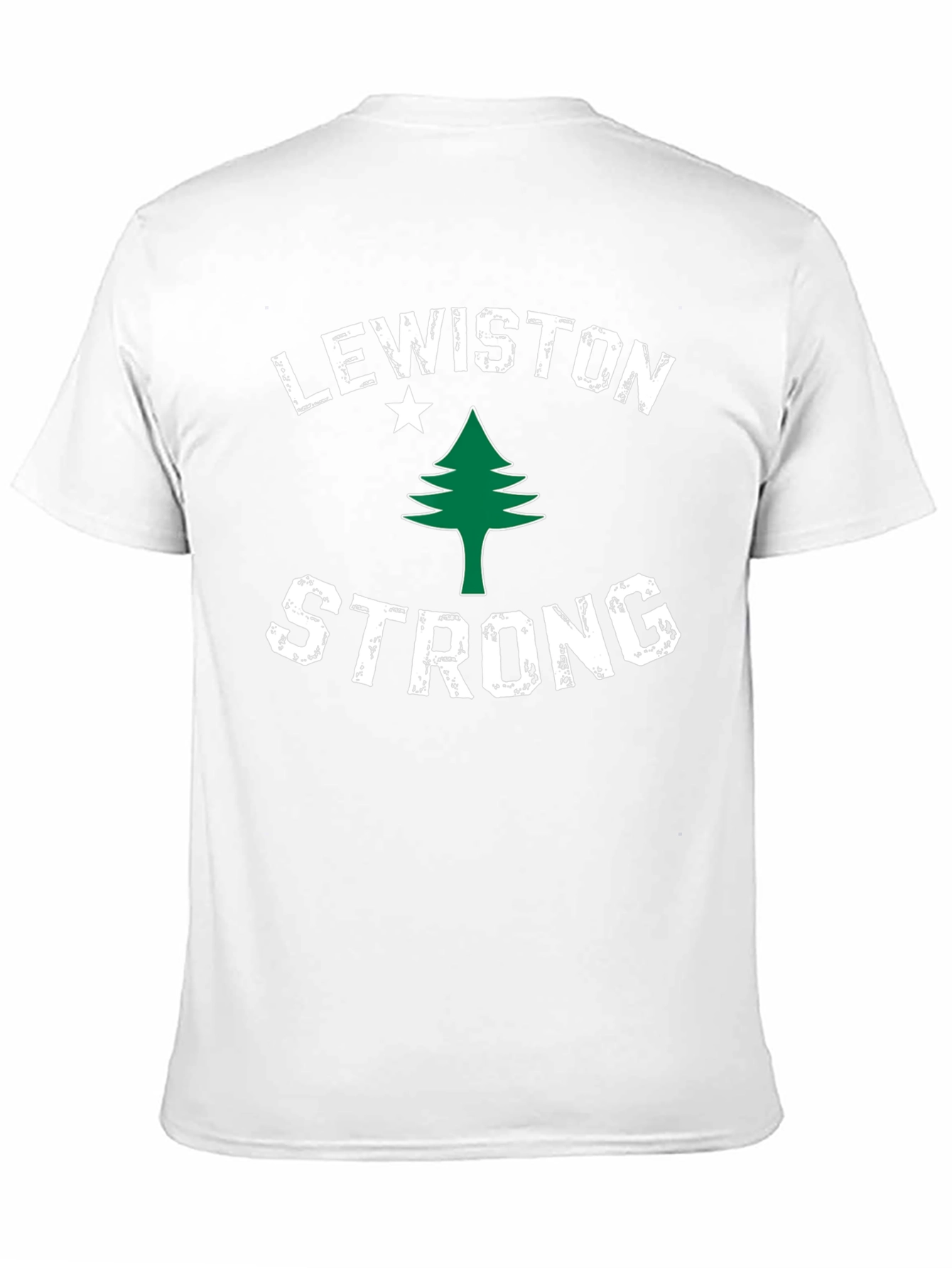 Lewiston Strong Graphic T-Shirt - Support Maine