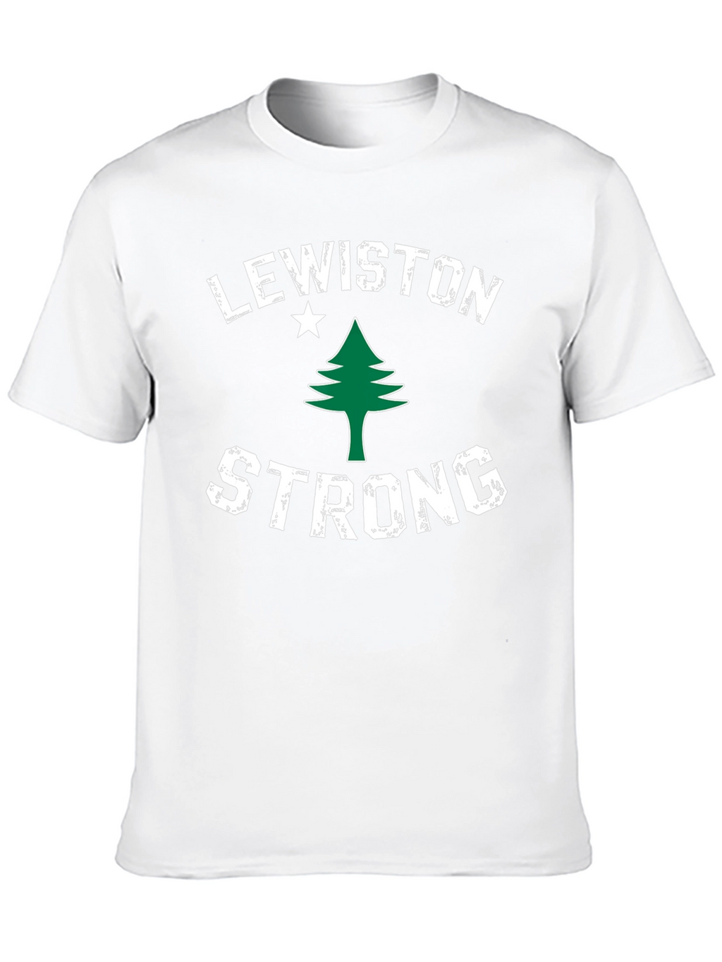 Lewiston Strong Graphic T-Shirt - Support Maine