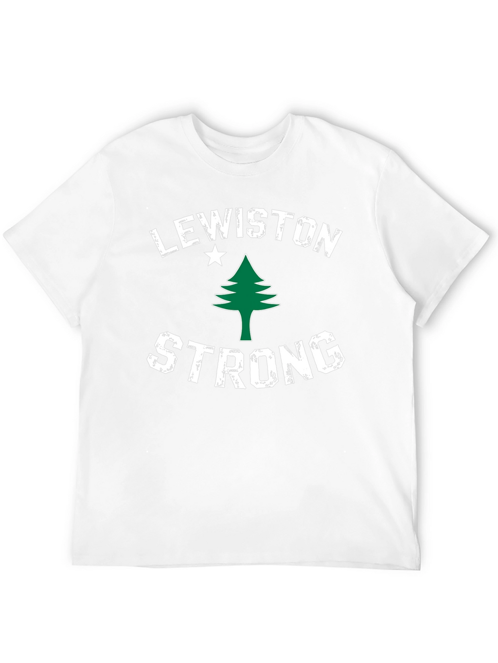 Lewiston Strong Graphic T-Shirt - Support Maine