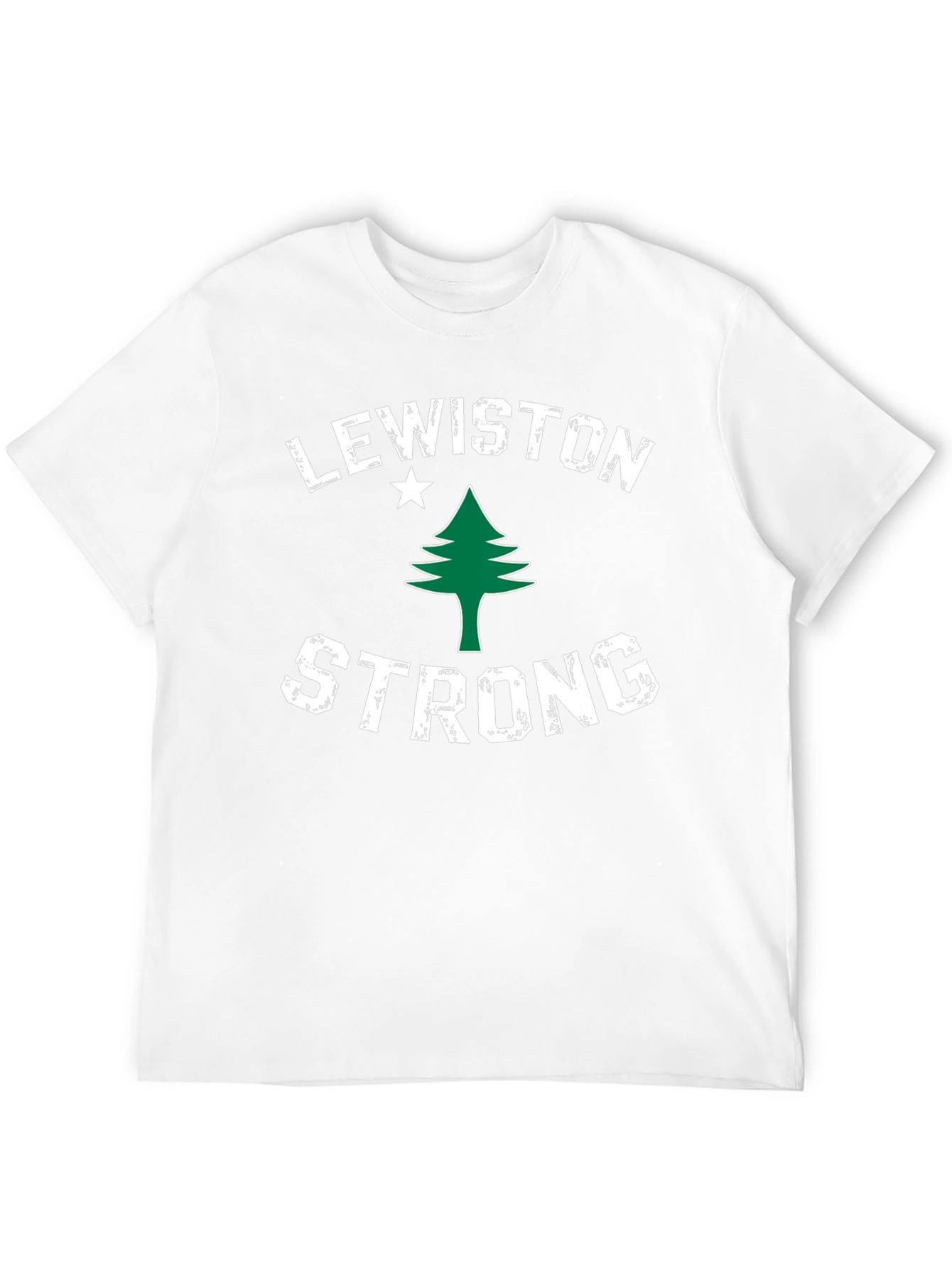 Lewiston Strong Graphic T-Shirt - Support Maine