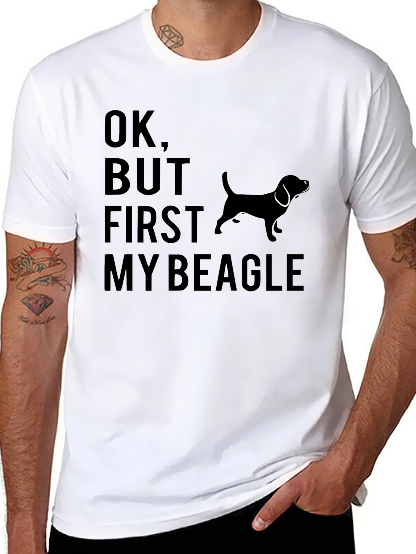 Ok But First My Beagle T-Shirt