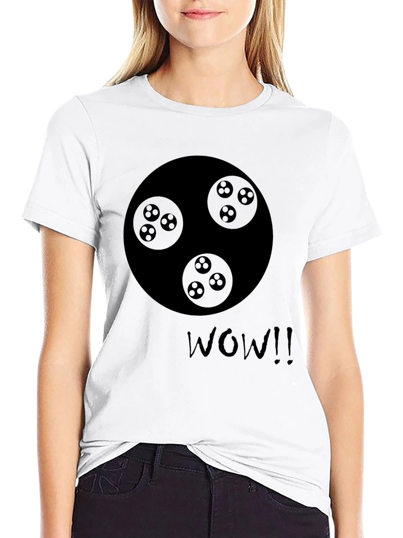 Novelty Graphic Print Crew Neck T-Shirt