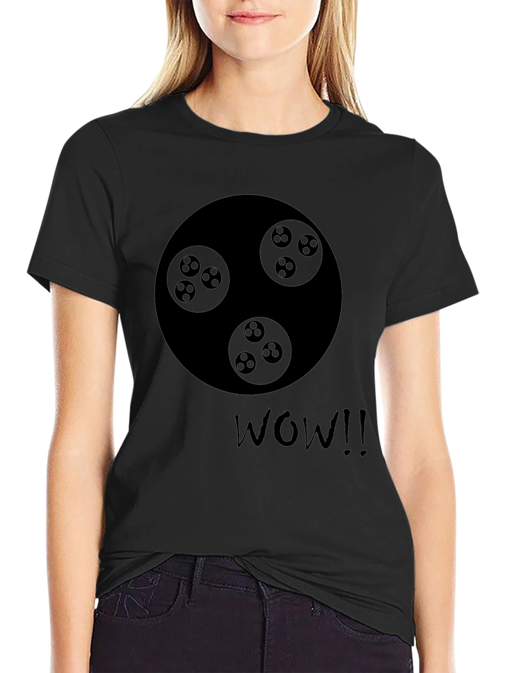 Novelty Graphic Print Crew Neck T-Shirt