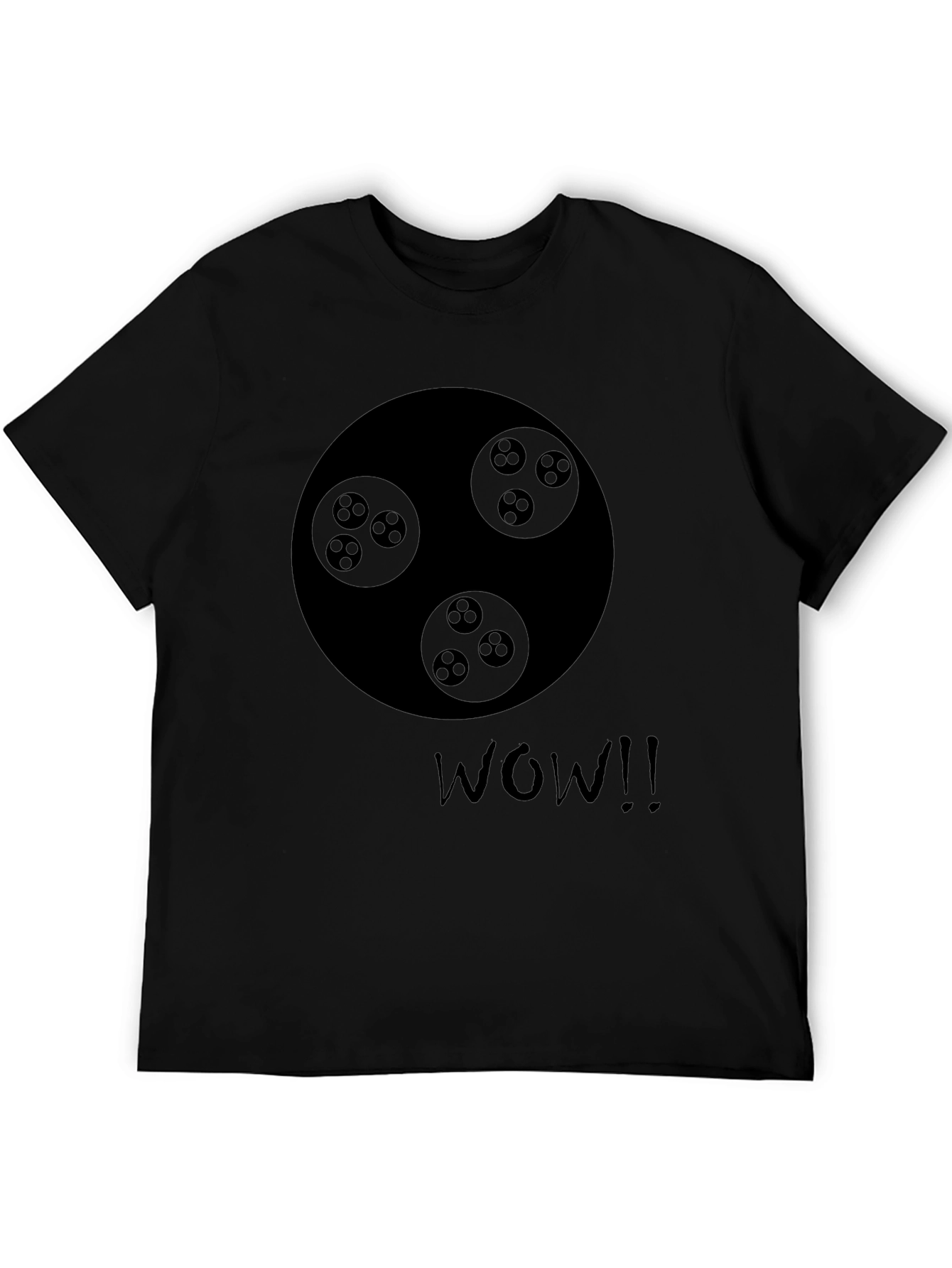 Novelty Graphic Print Crew Neck T-Shirt