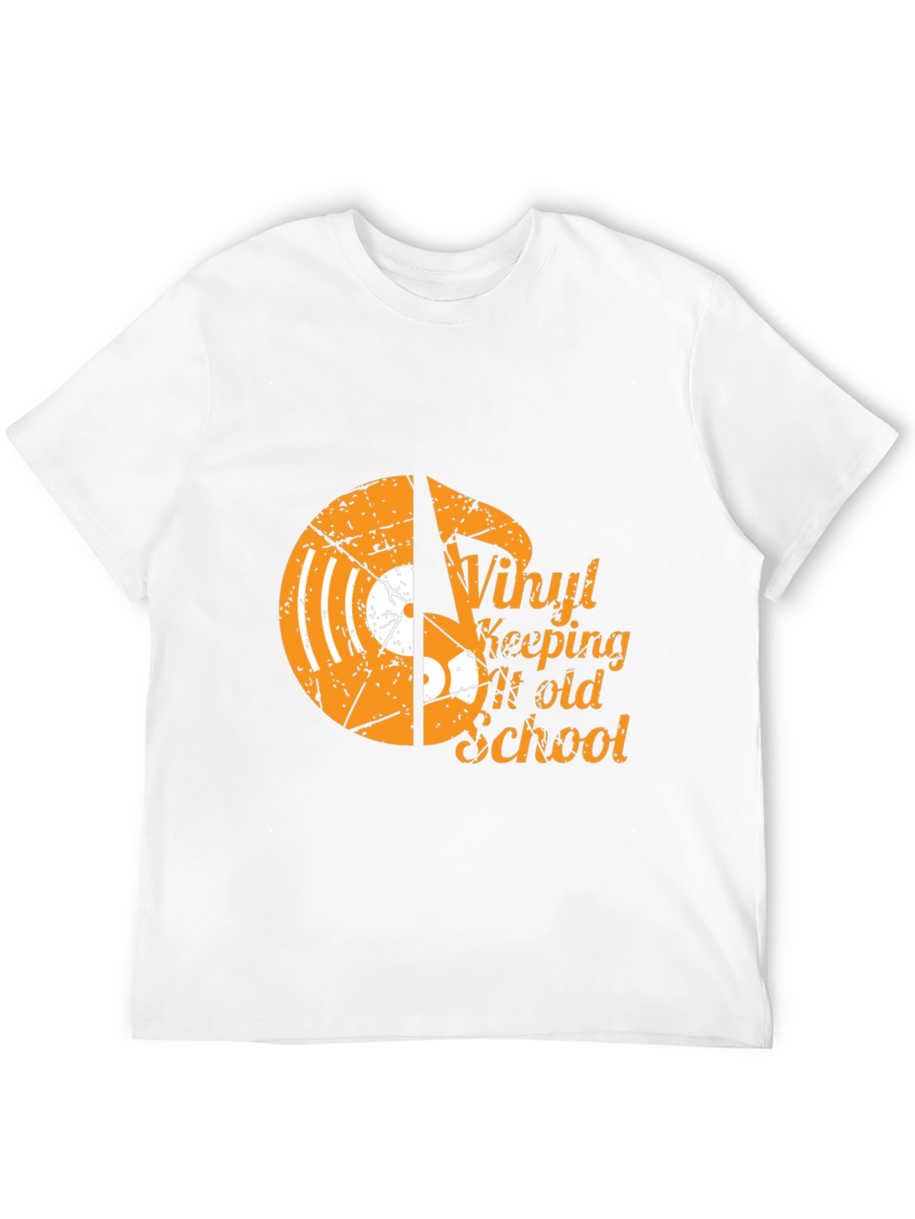 Vinyl Keeping It Old School Graphic Tee