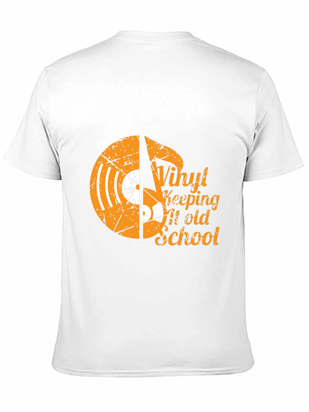 Vinyl Keeping It Old School Graphic Tee