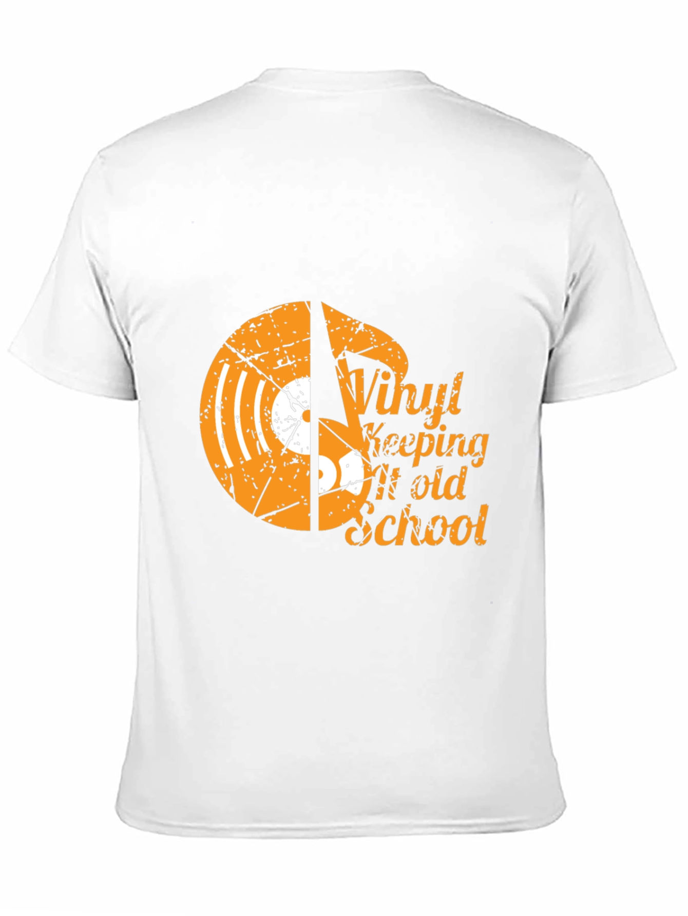 Vinyl Keeping It Old School Graphic Tee